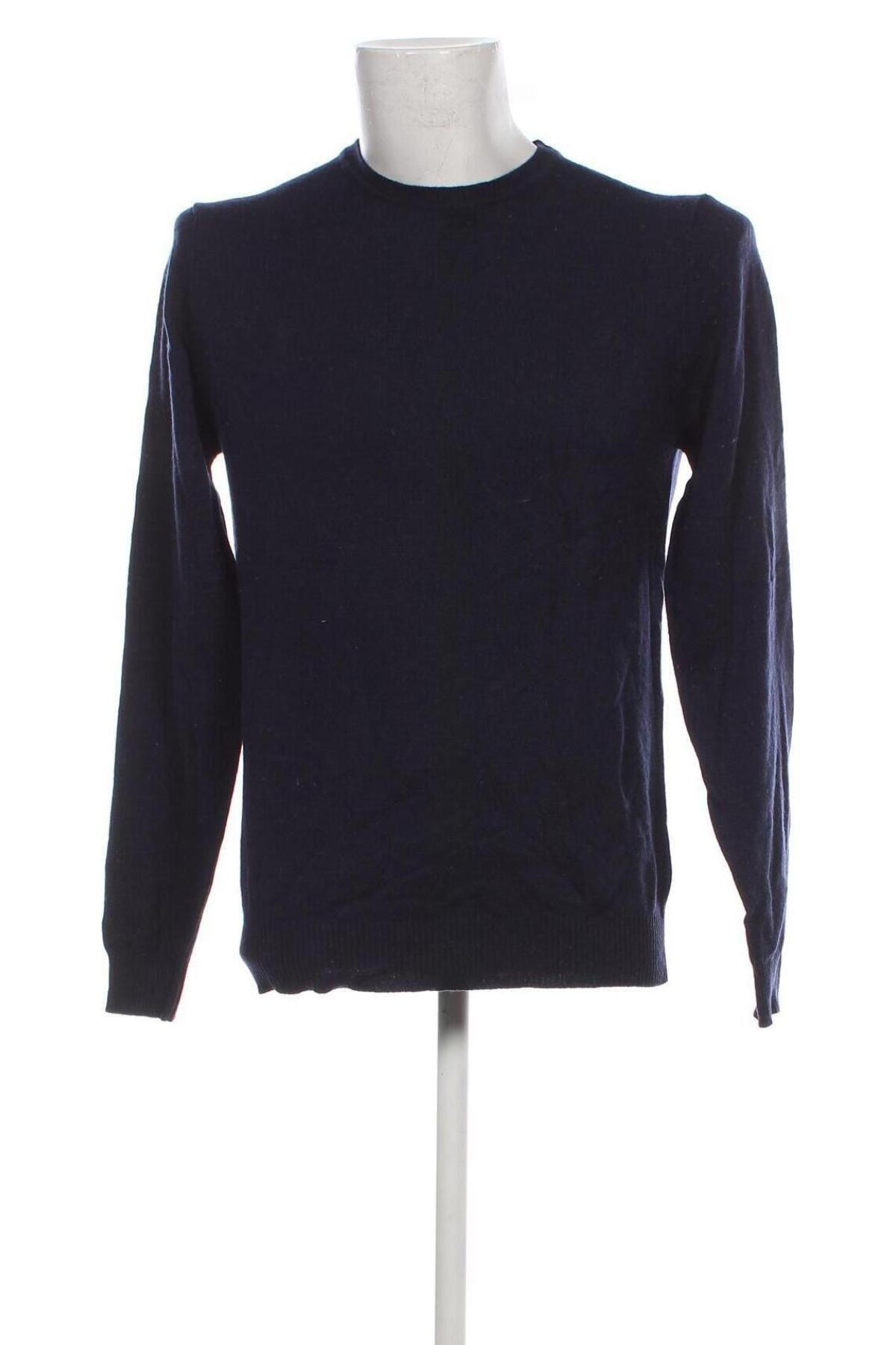 Herrenpullover Wool & Co, Größe L, Farbe Blau, Preis 21,57 €