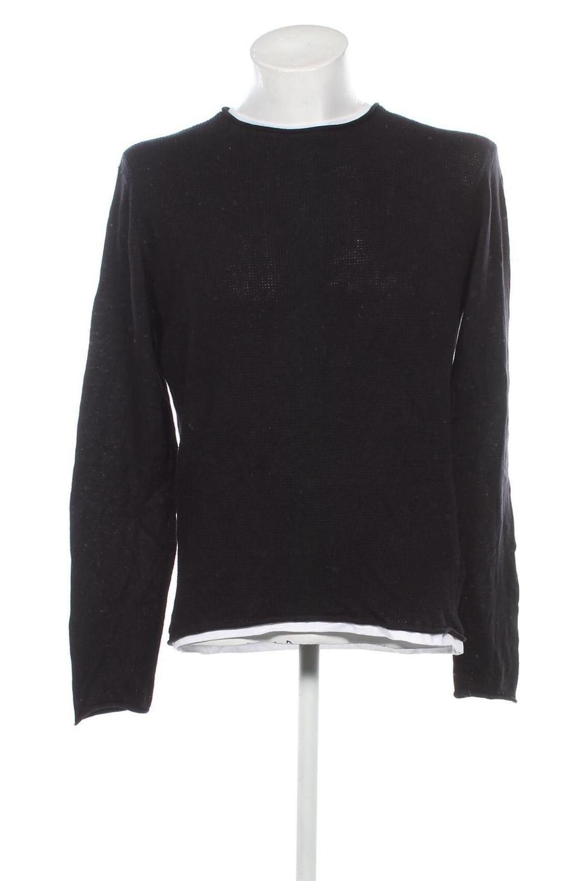 Мъжки пуловер X-Mail, Размер L, Цвят Черен, Цена 14,21 лв.