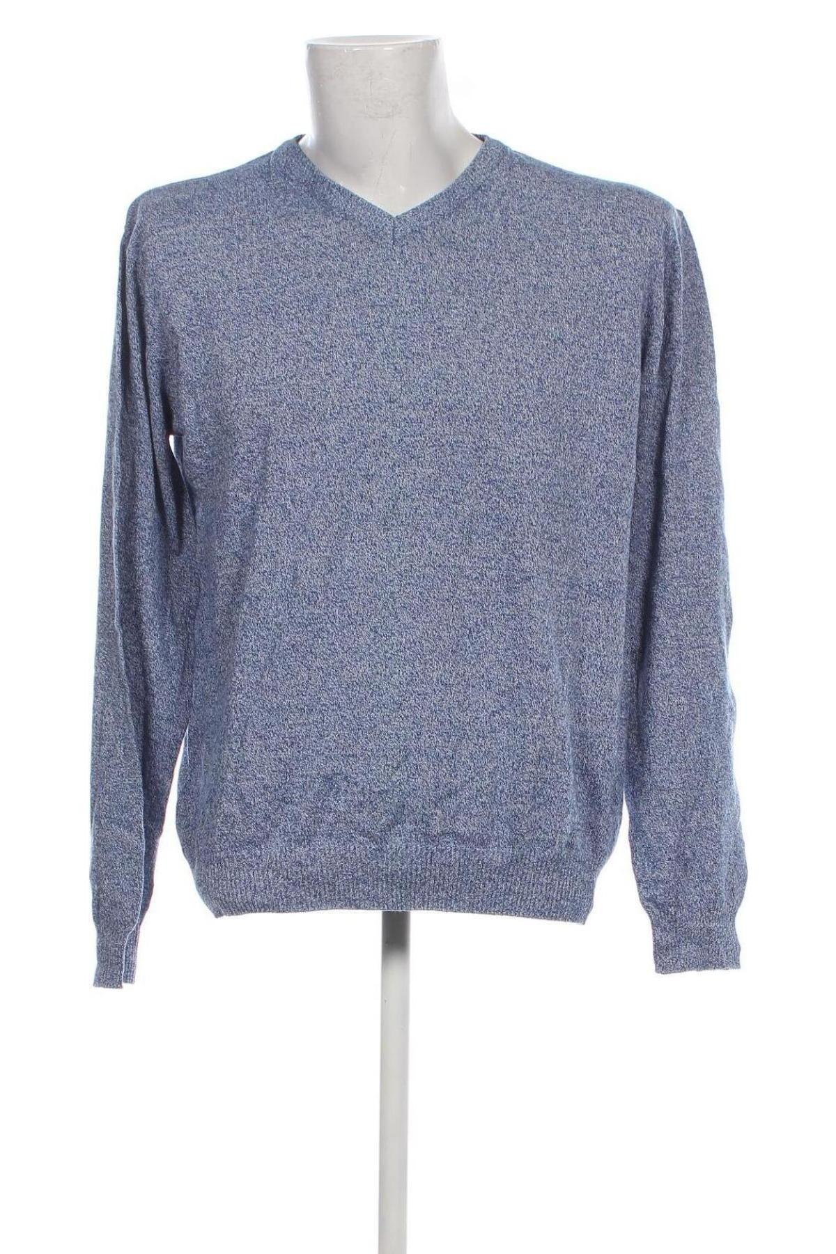 Мъжки пуловер X-Mail, Размер XXL, Цвят Син, Цена 10,73 лв.