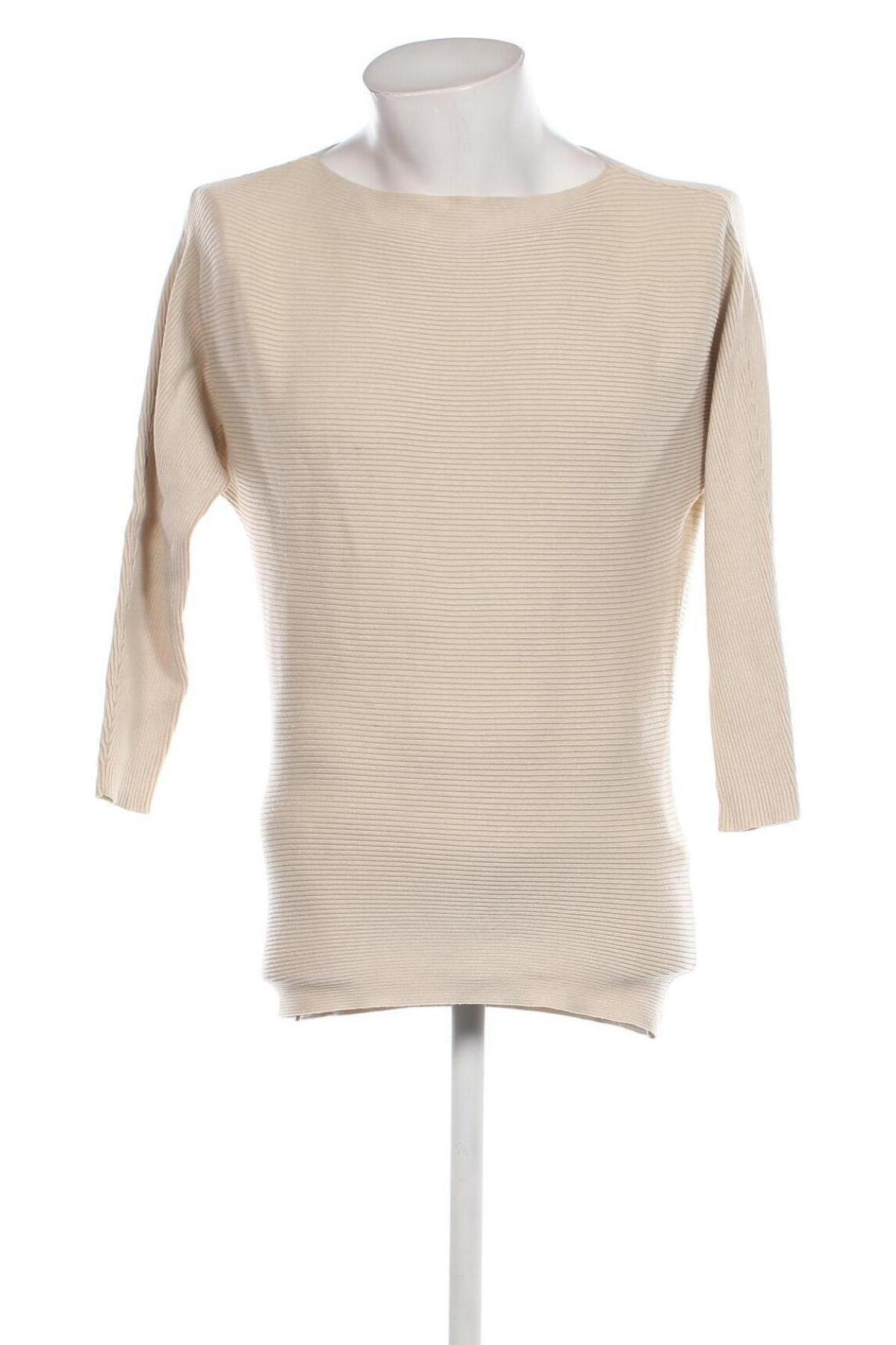 Ανδρικό πουλόβερ Yessica, Μέγεθος S, Χρώμα  Μπέζ, Τιμή 4,49 €