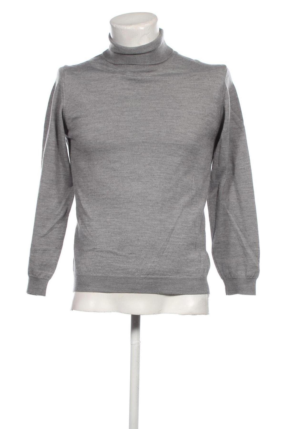 Ανδρικό πουλόβερ Zara, Μέγεθος M, Χρώμα Γκρί, Τιμή 7,32 €