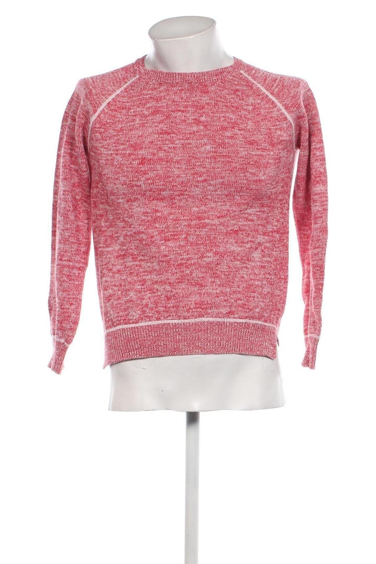 Мъжки пуловер Zara Man, Размер M, Цвят Червен, Цена 11,84 лв.