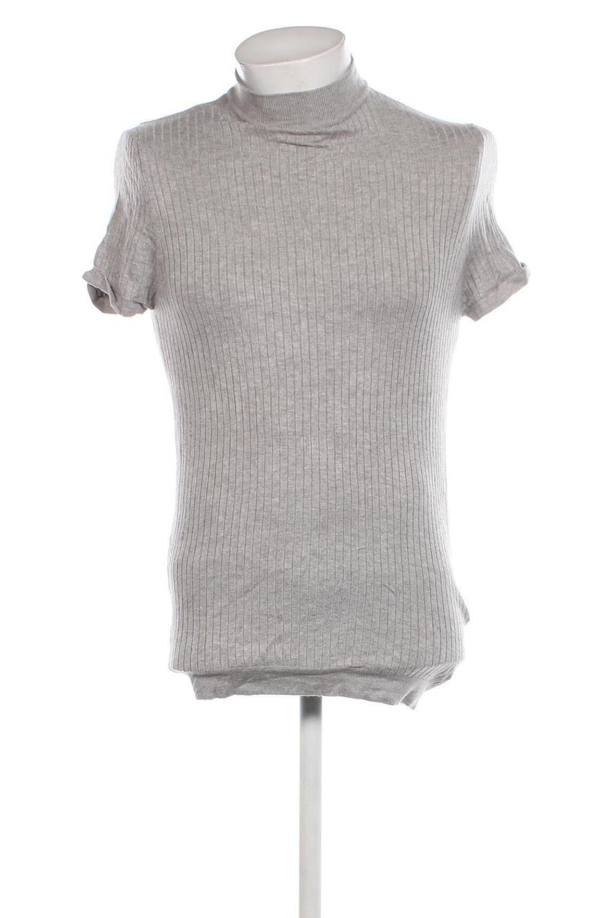 Мъжки пуловер Zara Man, Размер M, Цвят Сив, Цена 15,04 лв.
