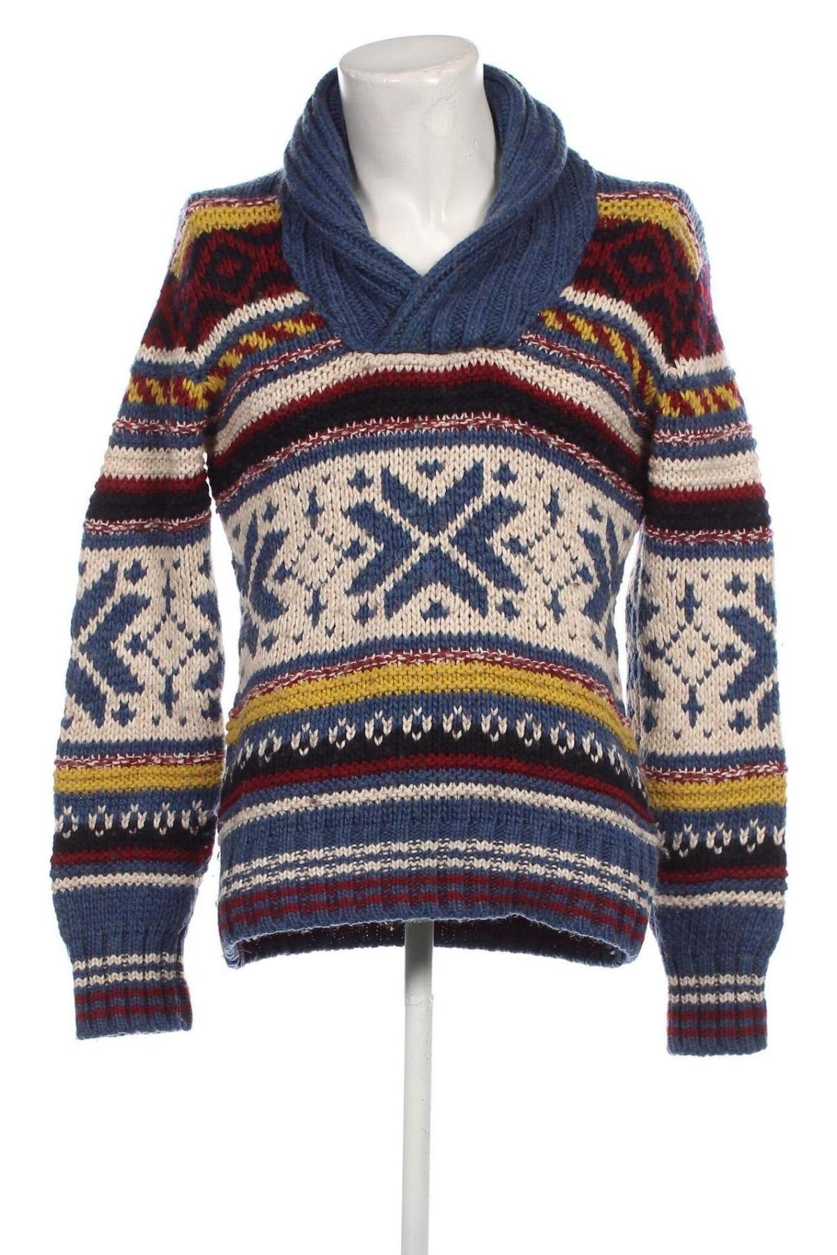 Ανδρικό πουλόβερ Zara Man, Μέγεθος L, Χρώμα Πολύχρωμο, Τιμή 7,92 €