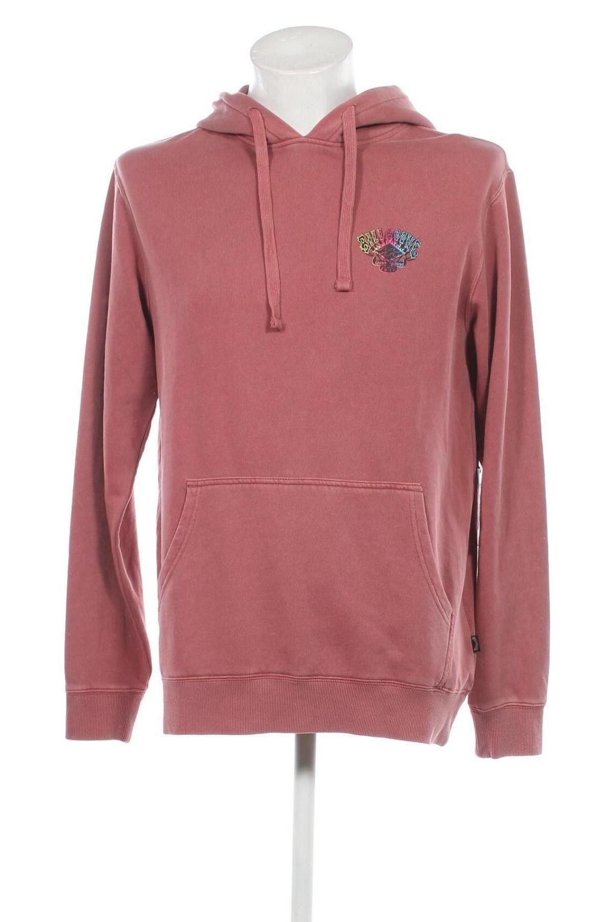 Herren Sweatshirt Billabong, Größe L, Farbe Rosa, Preis € 47,94