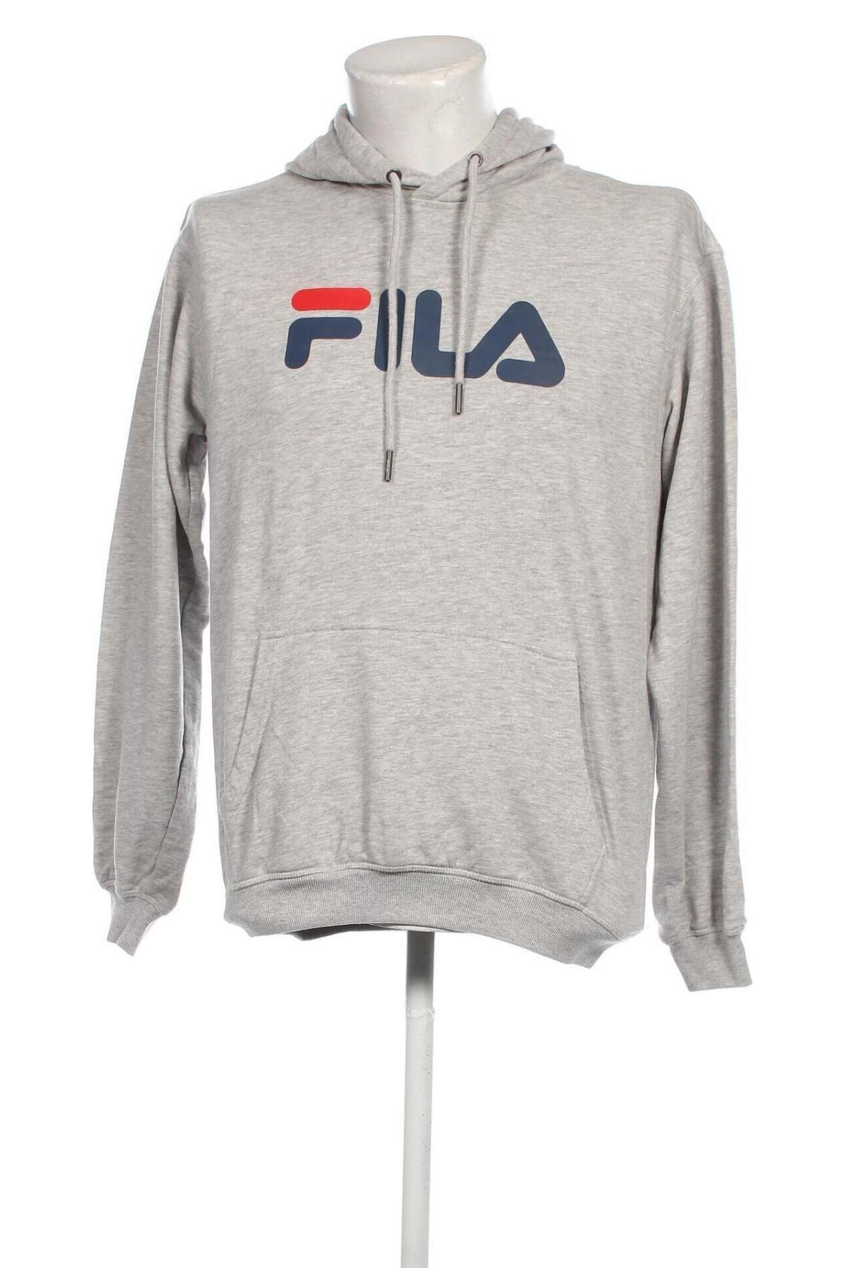 Férfi sweatshirt FILA, Méret S, Szín Szürke, Ár 5 581 Ft