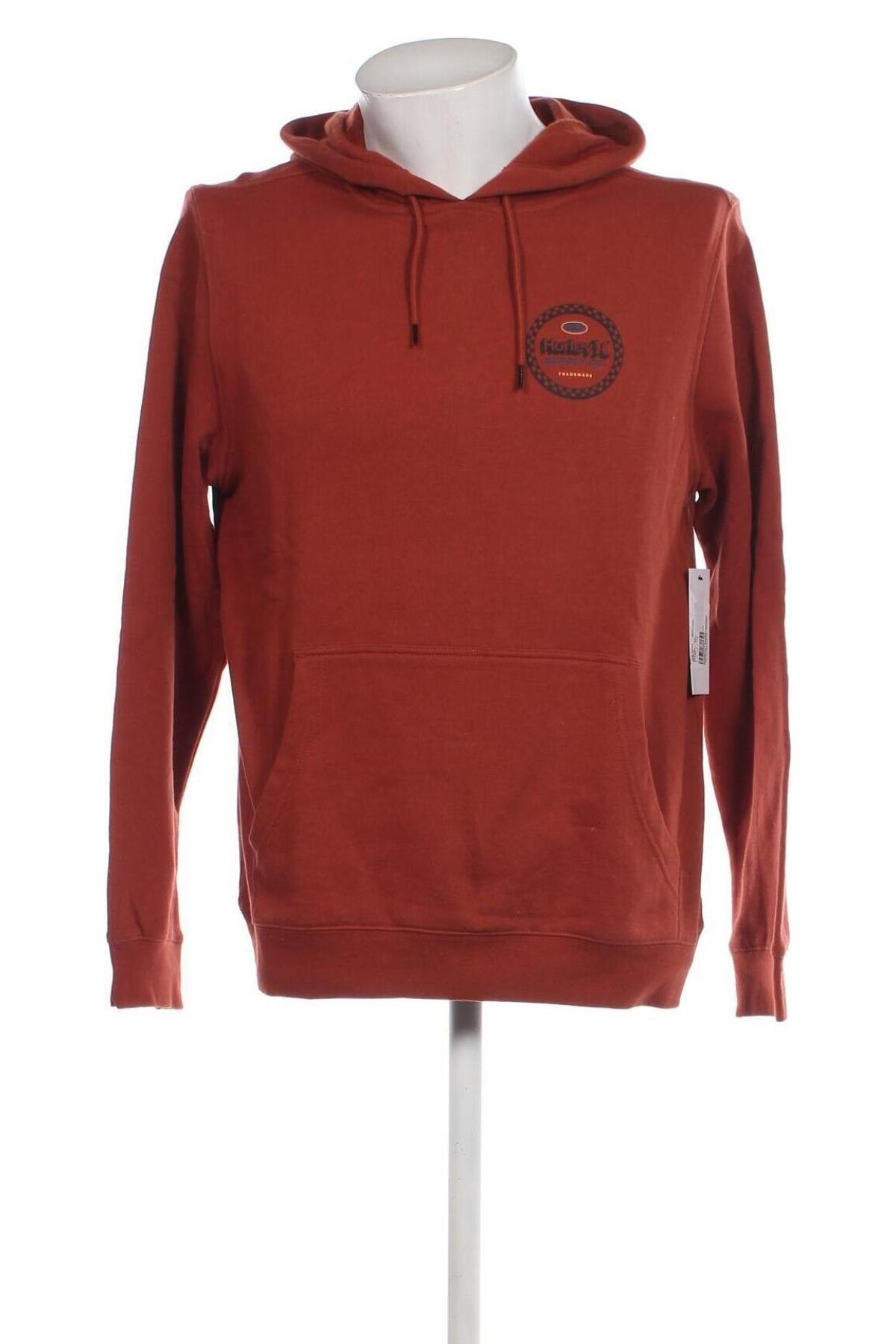 Herren Sweatshirt Hurley, Größe M, Farbe Braun, Preis € 63,92