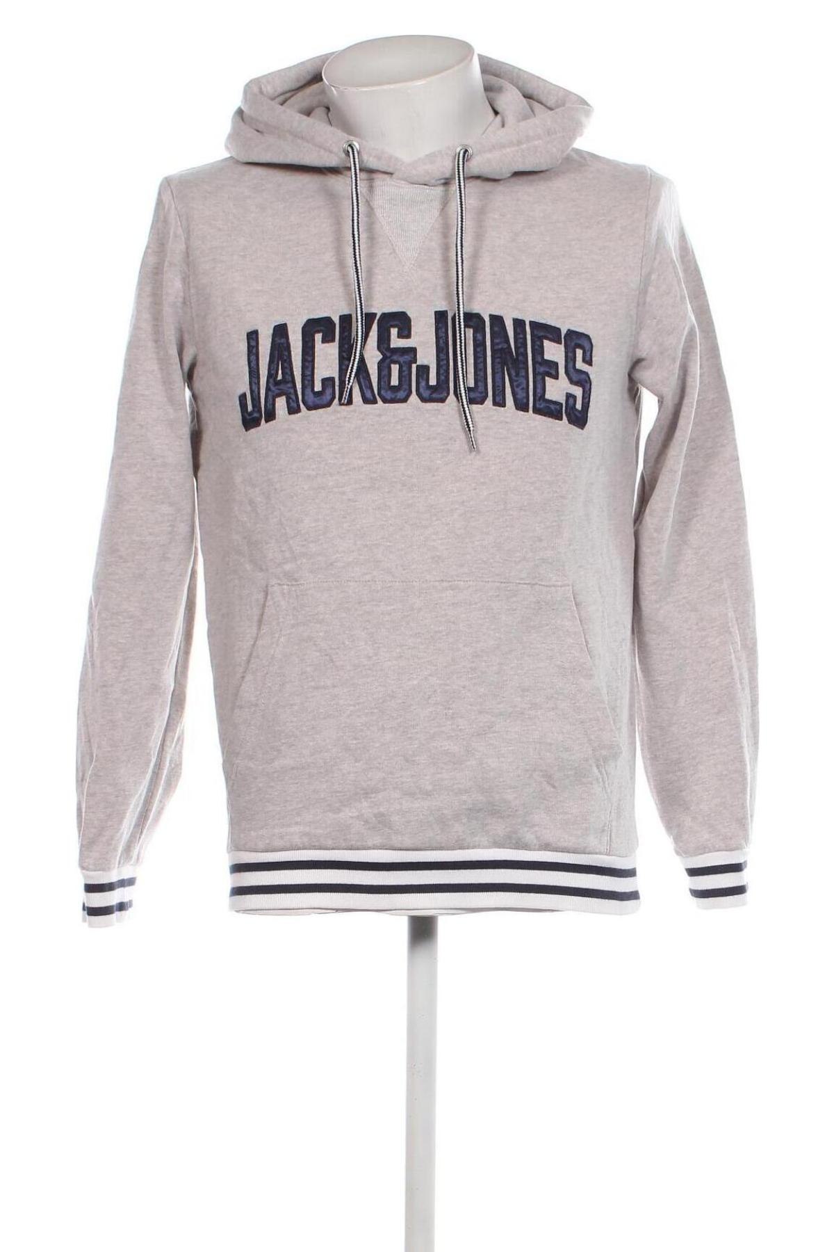 Herren Sweatshirt Jack & Jones, Größe M, Farbe Beige, Preis € 8,46
