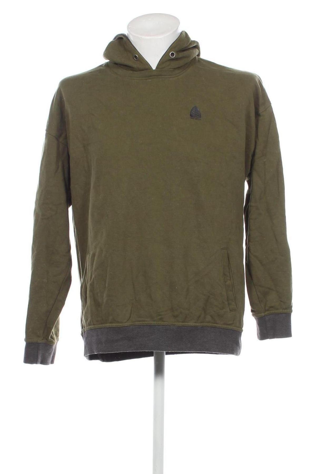 Herren Sweatshirt Just Rhyse, Größe L, Farbe Grün, Preis € 16,55