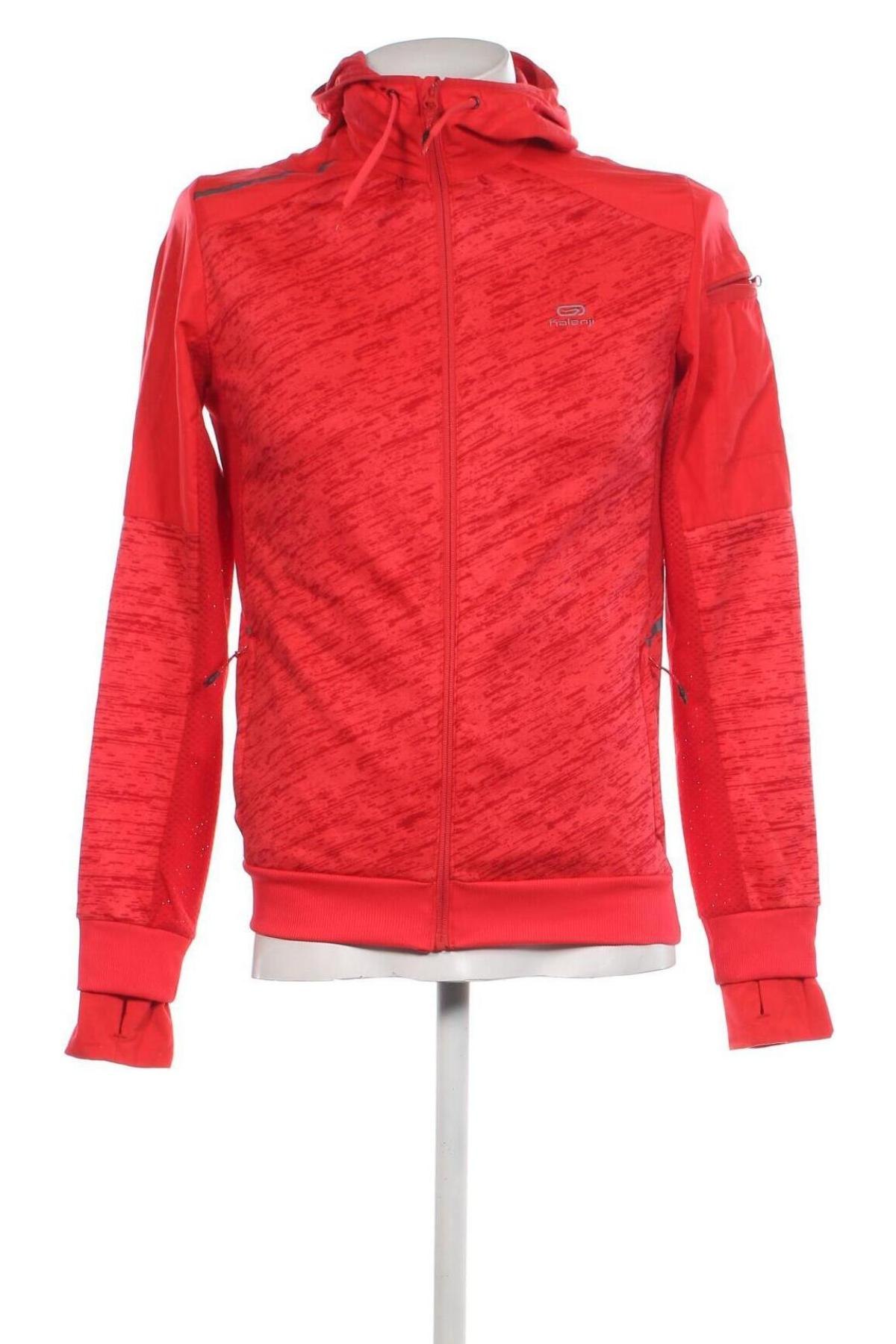 Herren Sweatshirt Kalenji, Größe M, Farbe Rot, Preis 15,14 €