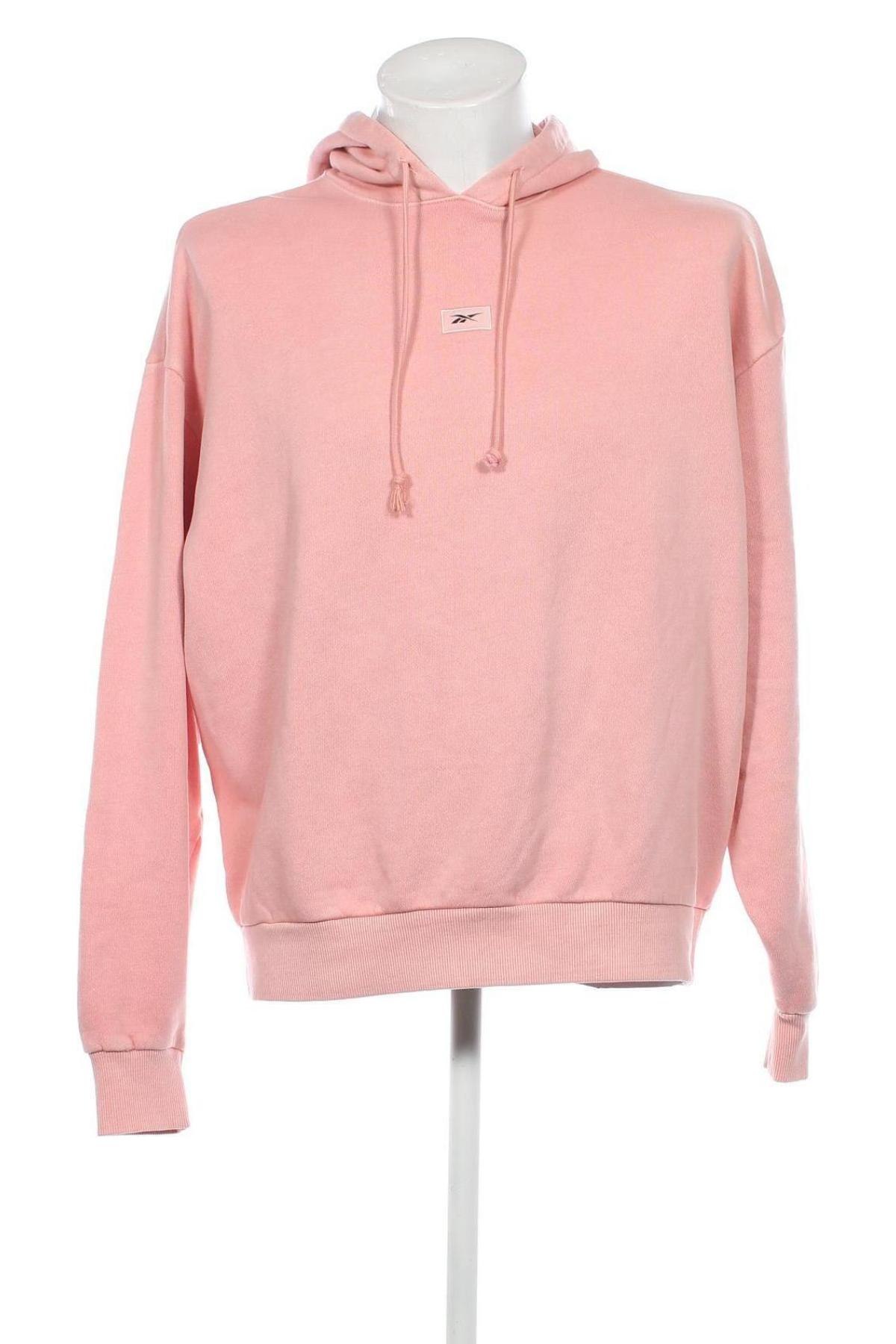 Herren Sweatshirt Reebok, Größe M, Farbe Rosa, Preis € 60,31