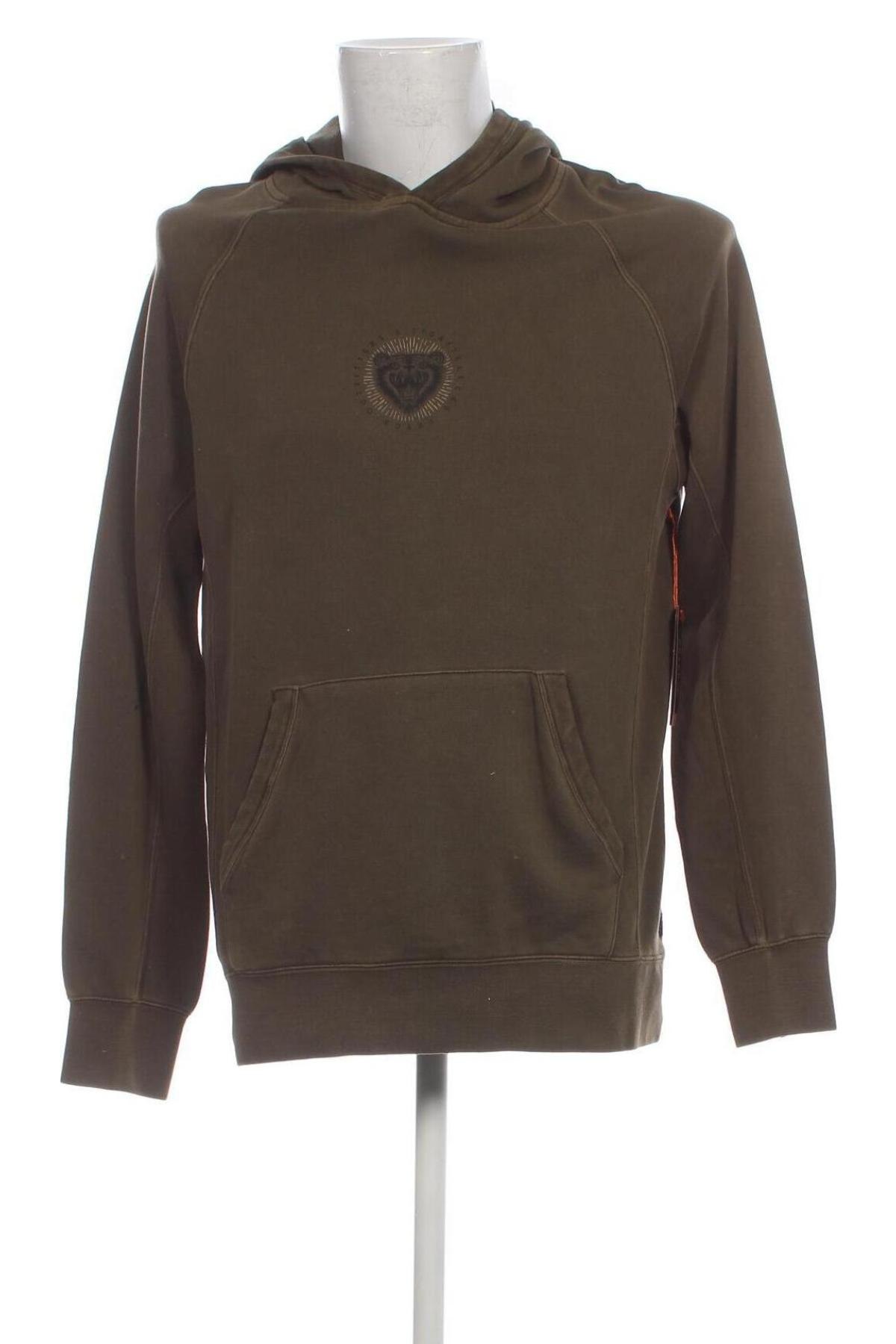 Herren Sweatshirt Roark, Größe M, Farbe Grün, Preis 40,27 €