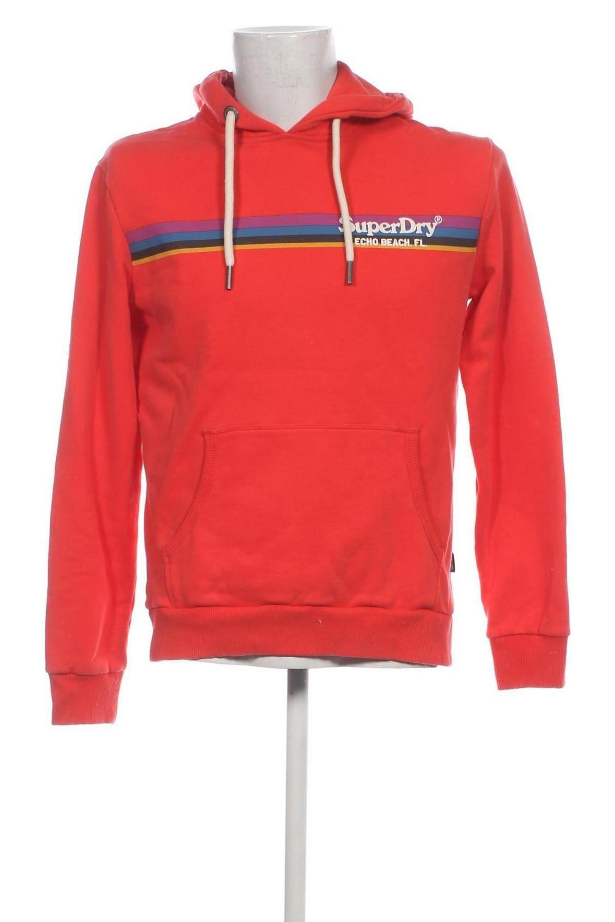 Herren Sweatshirt Superdry, Größe M, Farbe Rot, Preis € 54,64