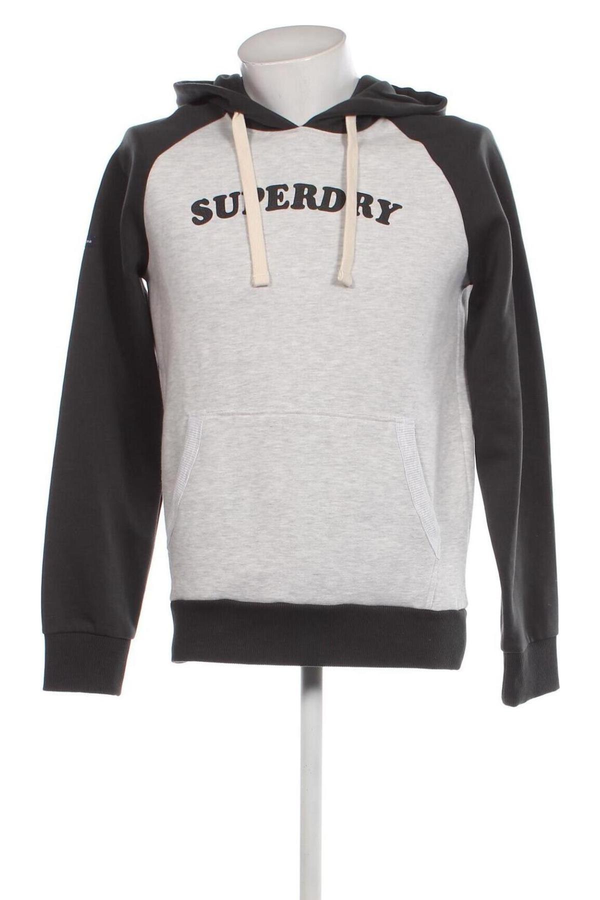Herren Sweatshirt Superdry, Größe M, Farbe Grau, Preis 43,71 €