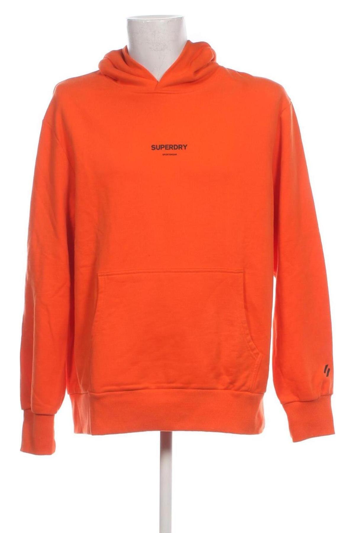 Herren Sweatshirt Superdry, Größe 3XL, Farbe Orange, Preis 34,42 €