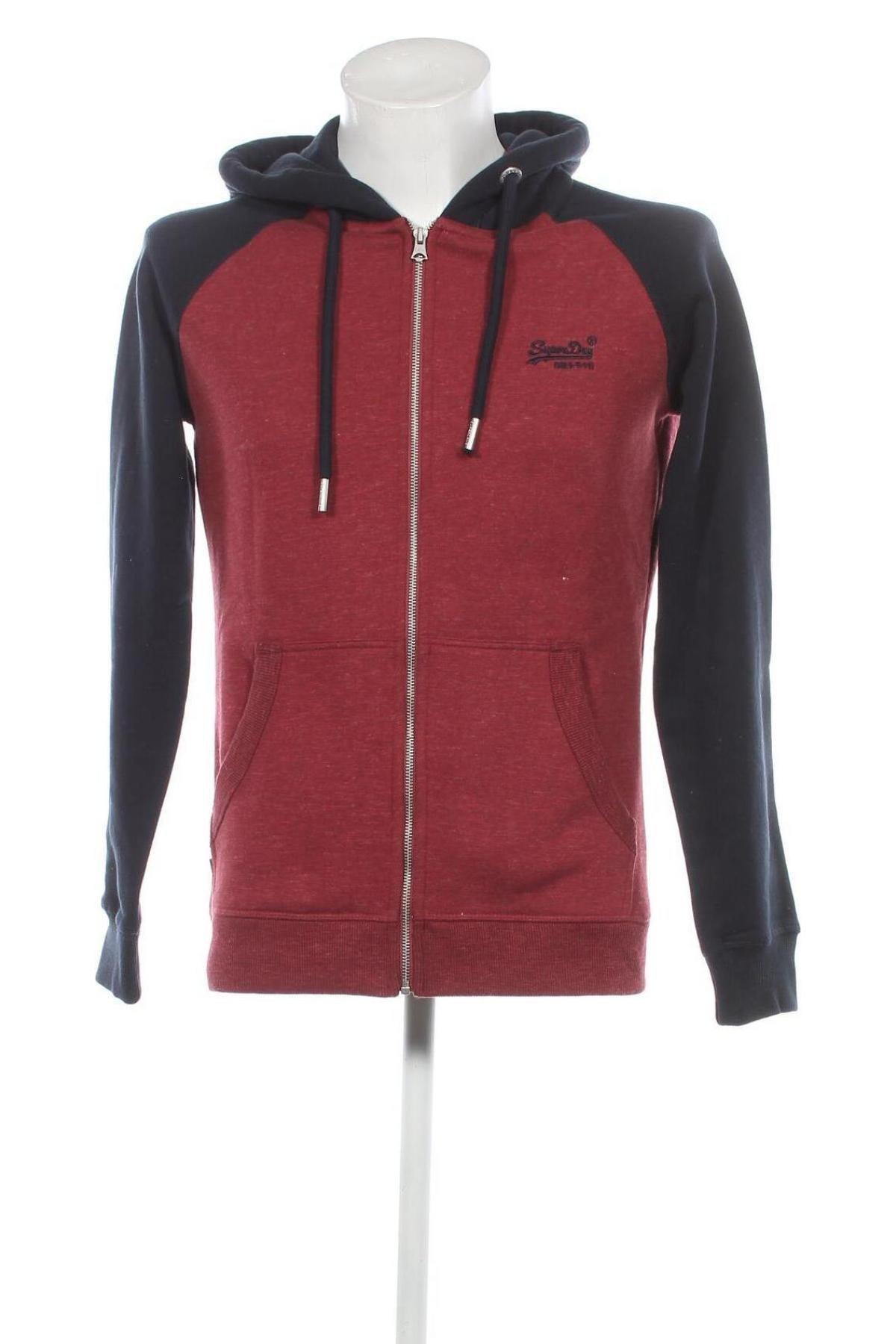 Herren Sweatshirt Superdry, Größe M, Farbe Rot, Preis 24,59 €