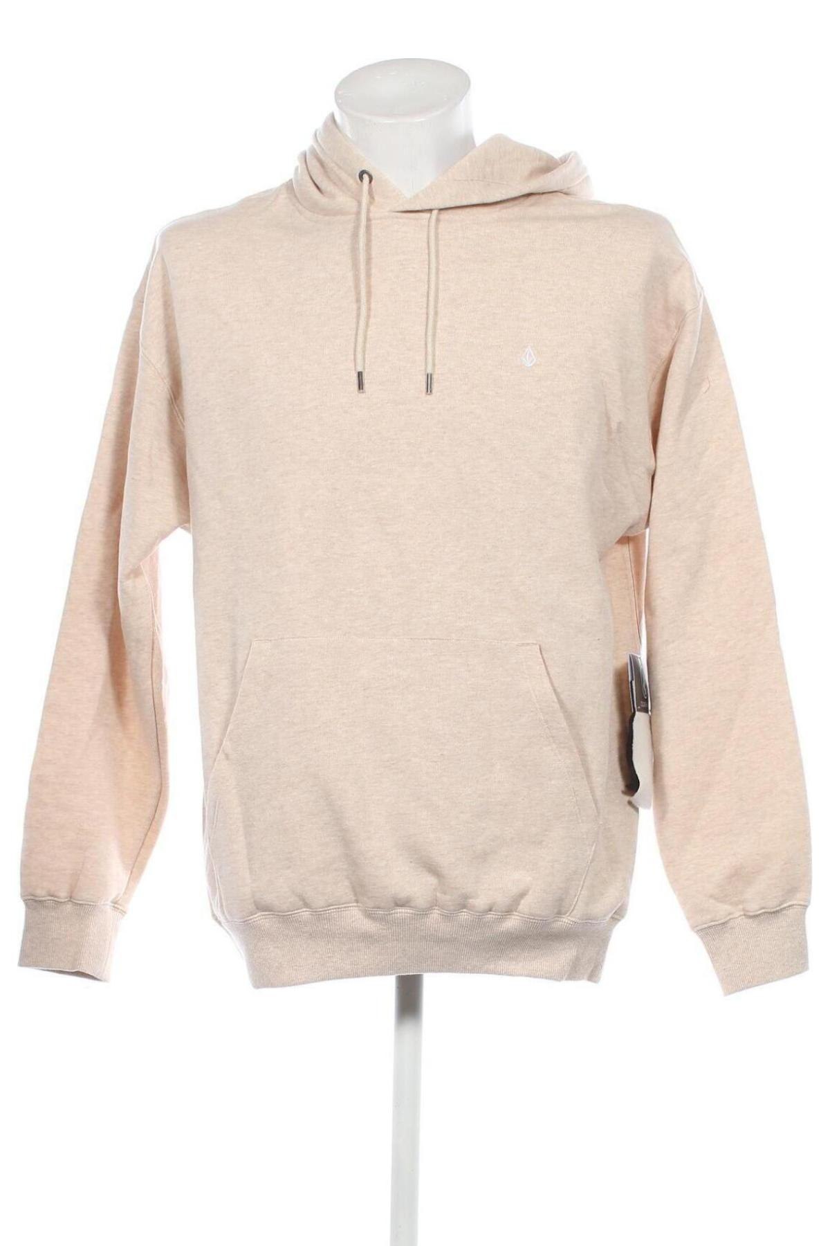 Herren Sweatshirt Volcom, Größe M, Farbe Beige, Preis 47,94 €