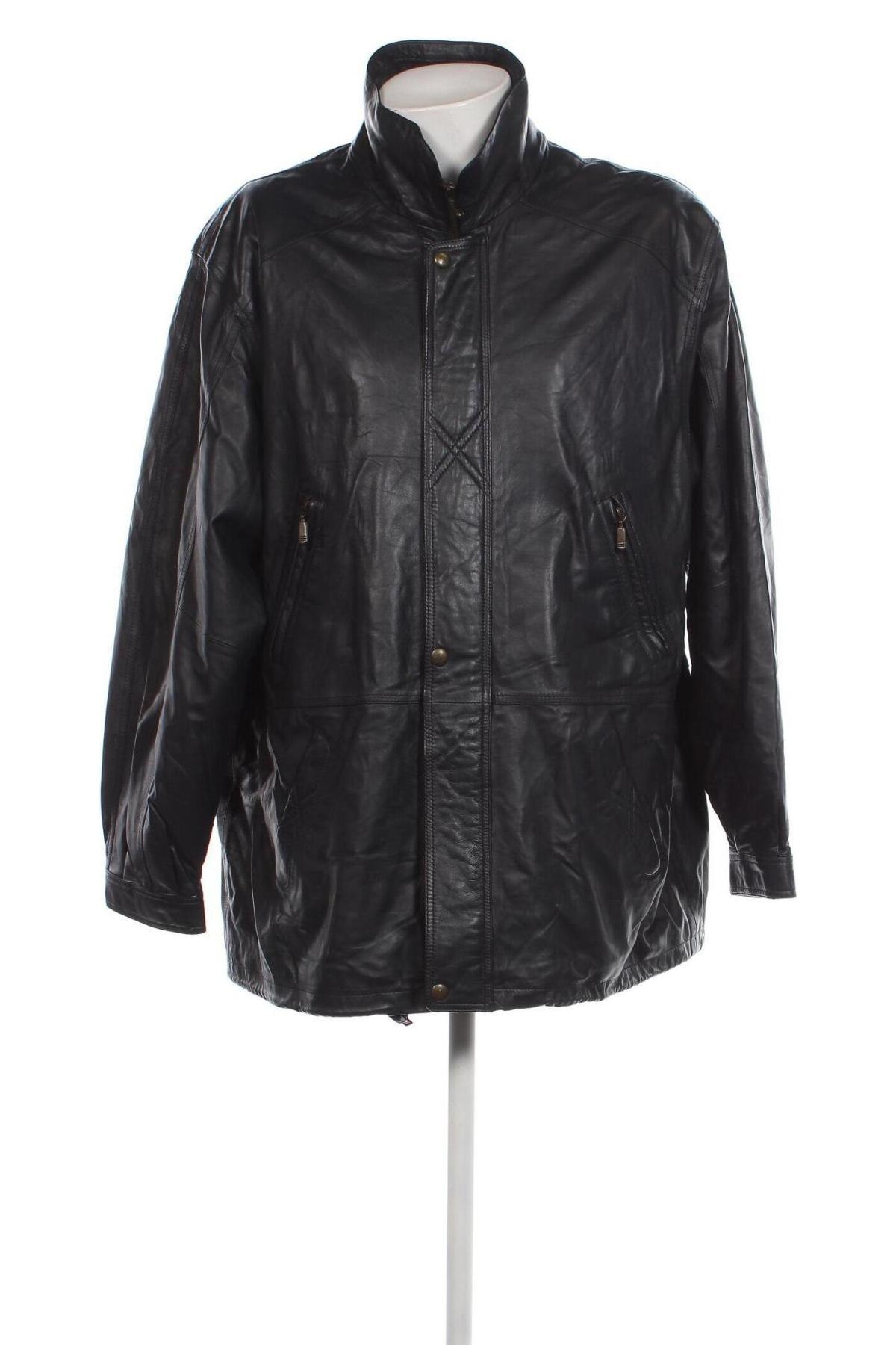 Pánská kožená bunda , Velikost XL, Barva Černá, Cena  768,00 Kč