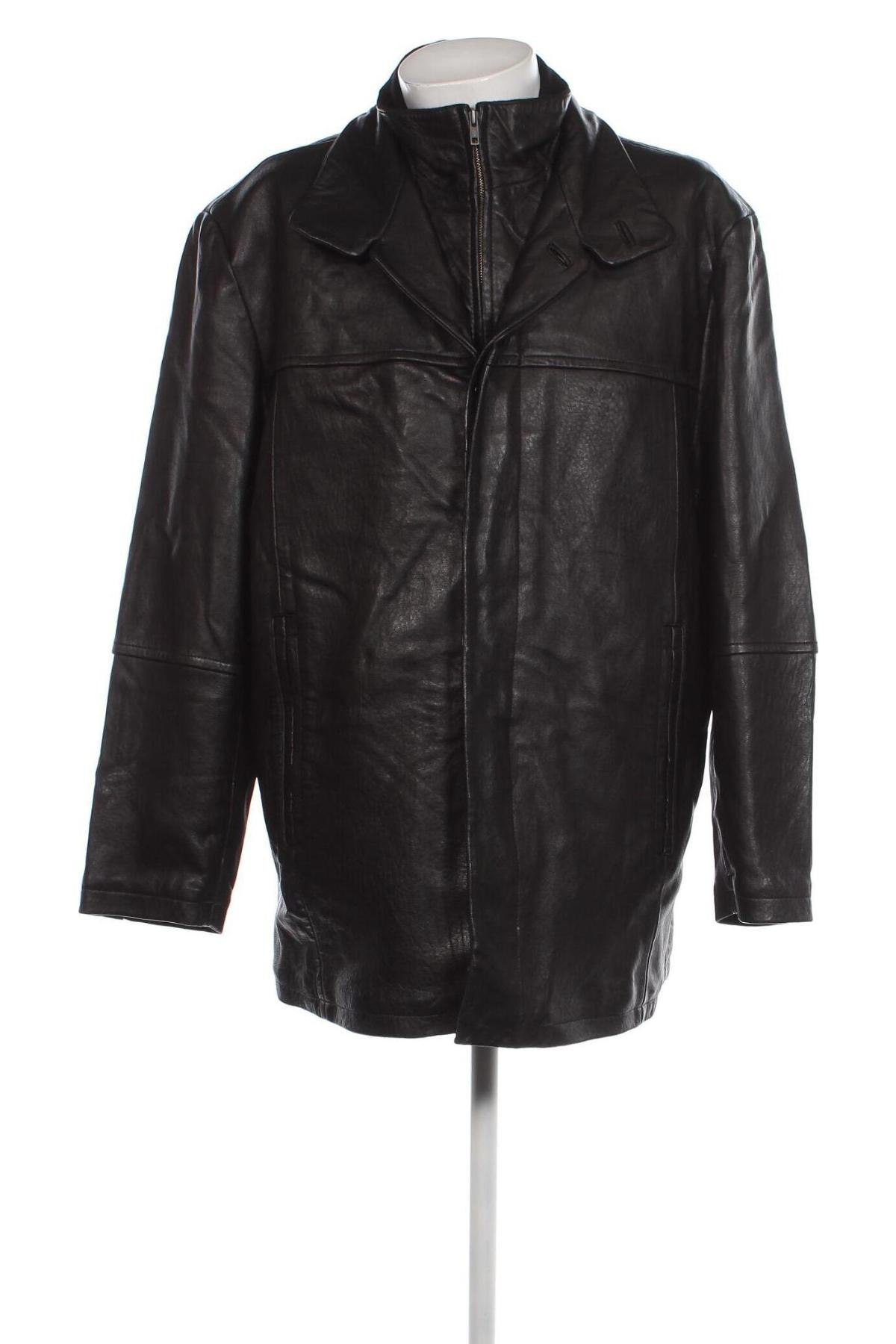Pánská kožená bunda , Velikost 3XL, Barva Černá, Cena  1 706,00 Kč