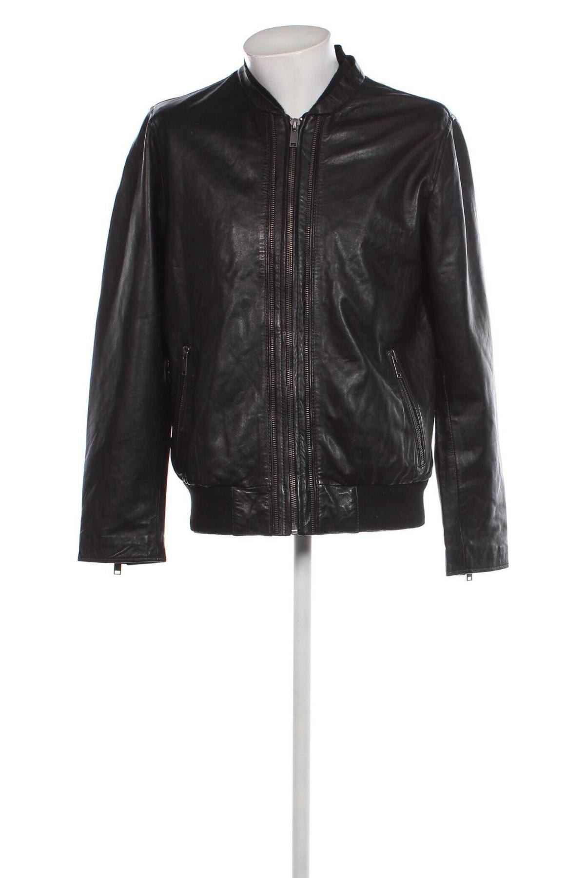 Pánska kožená bunda  Freaky Nation, Veľkosť XL, Farba Čierna, Cena  204,80 €
