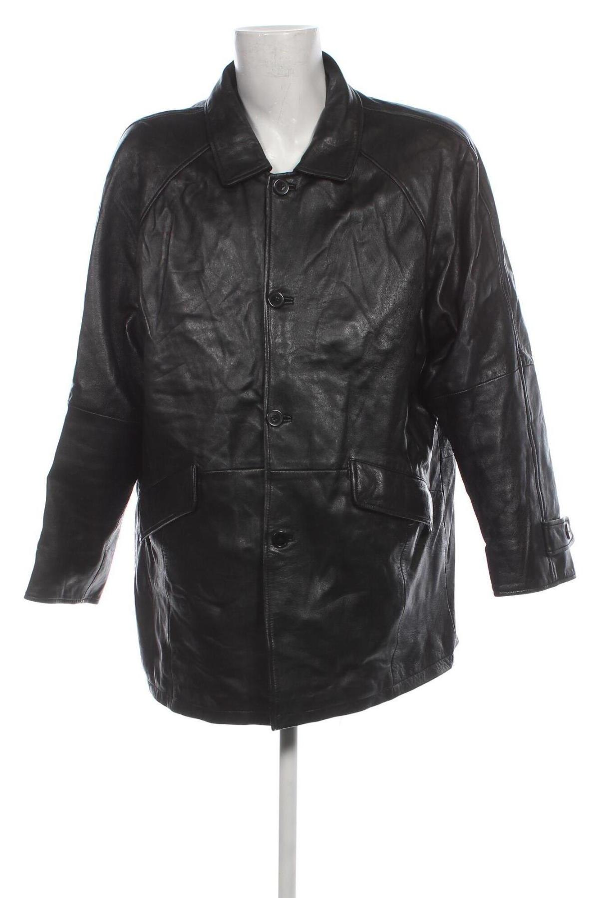 Pánska kožená bunda  Stanfield, Veľkosť XL, Farba Čierna, Cena  27,30 €