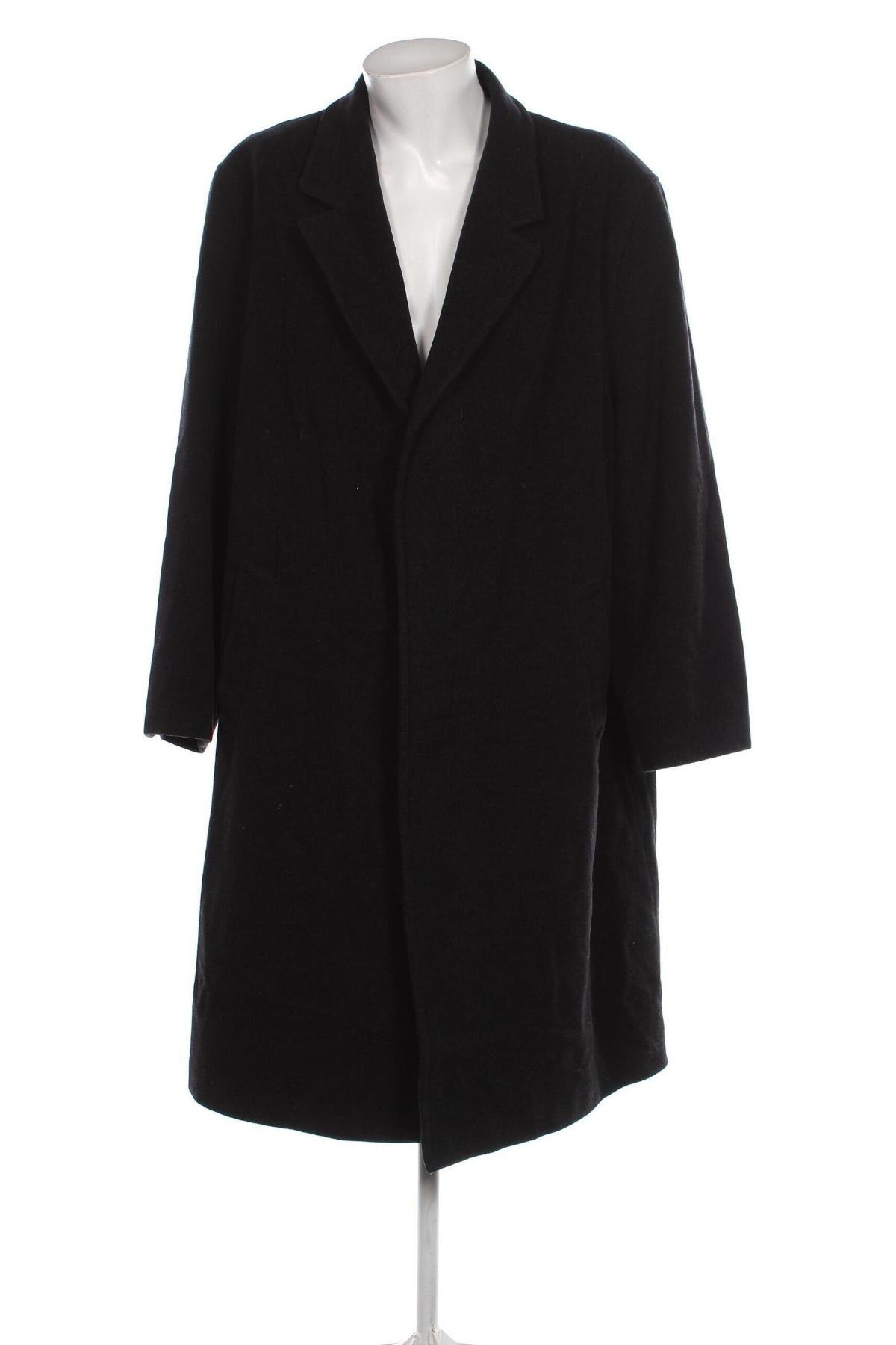 Мъжко палто, Размер 3XL, Цвят Черен, Цена 37,45 лв.