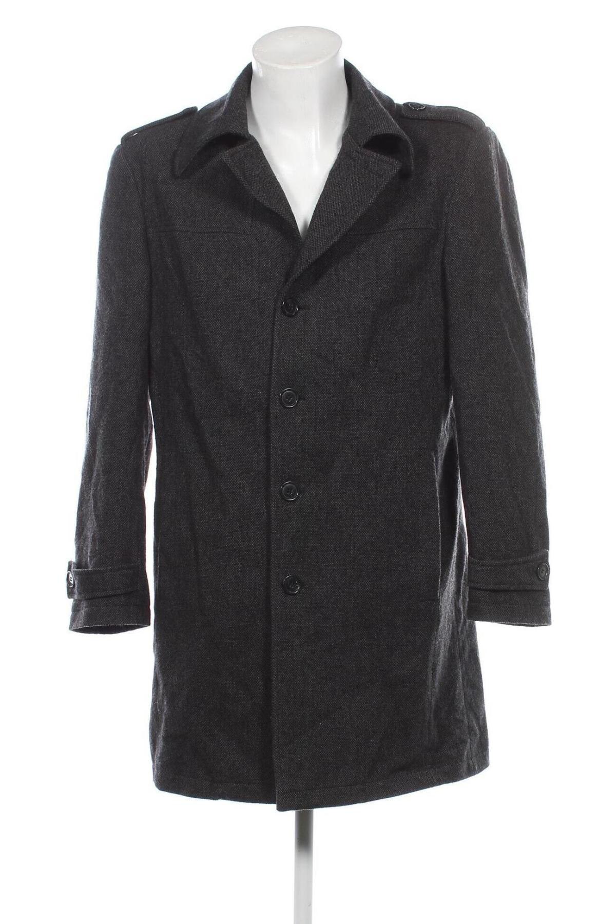 Pánsky kabát  Frederik Anderson Copenhagen, Veľkosť L, Farba Sivá, Cena  32,66 €