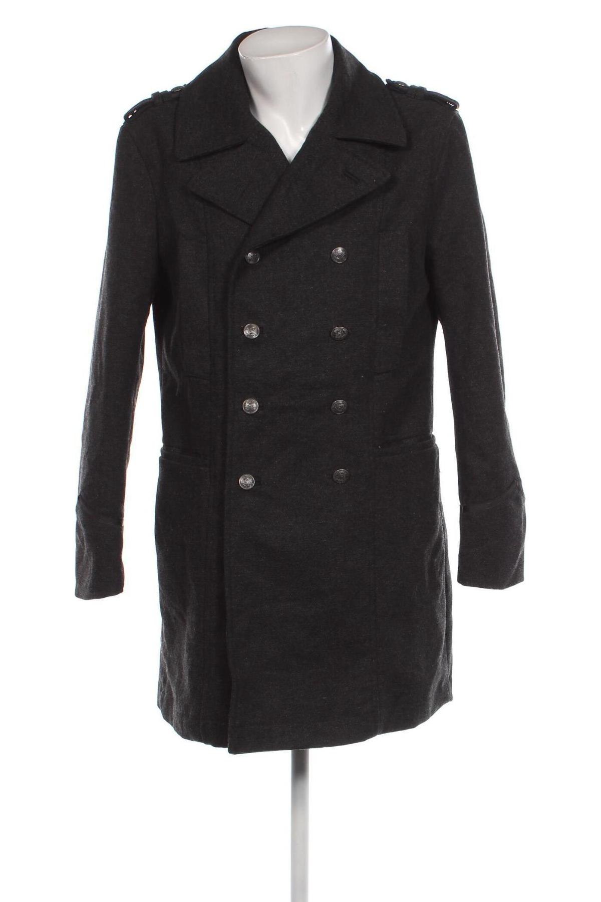 Ανδρικά παλτό H&M, Μέγεθος XL, Χρώμα Μαύρο, Τιμή 15,89 €