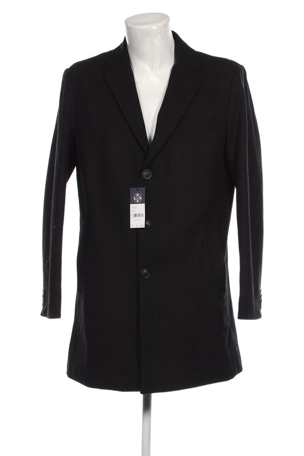 Pánsky kabát  Lerros, Veľkosť L, Farba Čierna, Cena  26,67 €