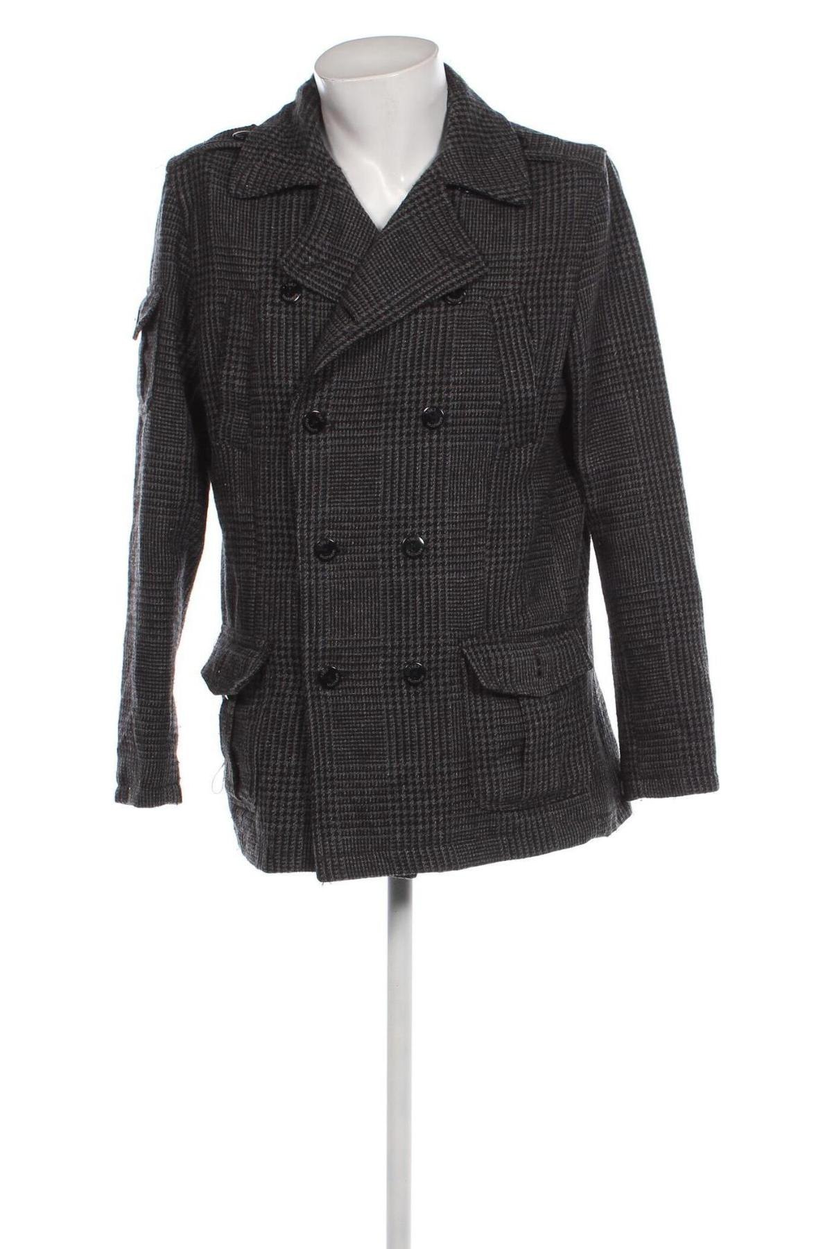 Ανδρικά παλτό Much More, Μέγεθος L, Χρώμα Γκρί, Τιμή 15,22 €