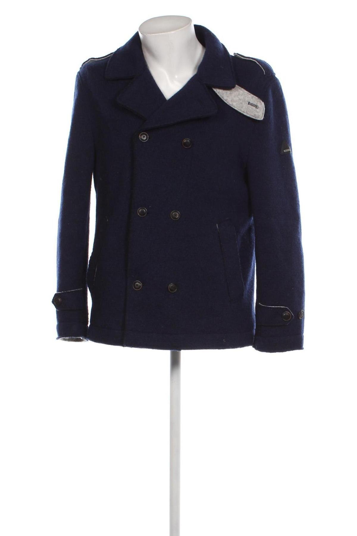 Мъжко палто Pierre Cardin, Размер L, Цвят Син, Цена 142,00 лв.