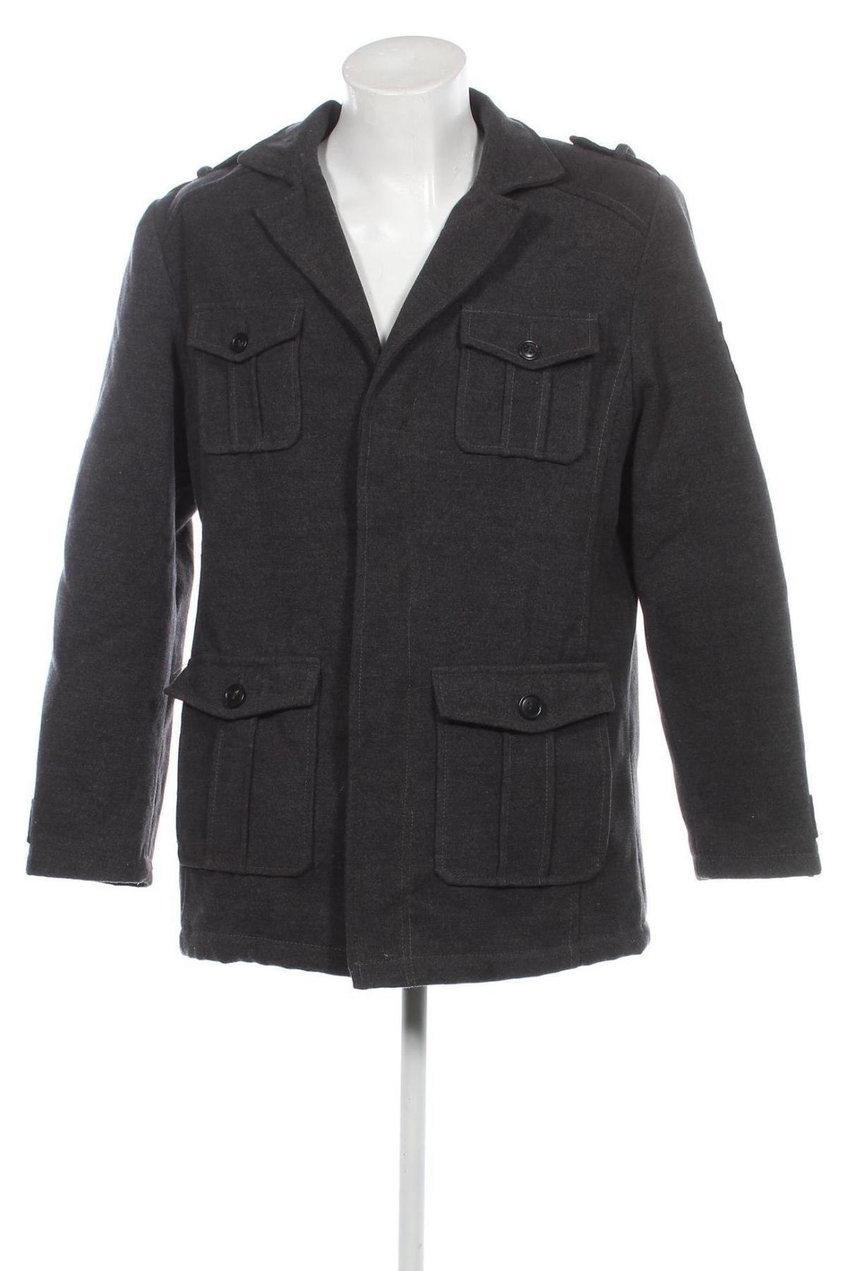 Ανδρικά παλτό Southern, Μέγεθος L, Χρώμα Γκρί, Τιμή 24,49 €
