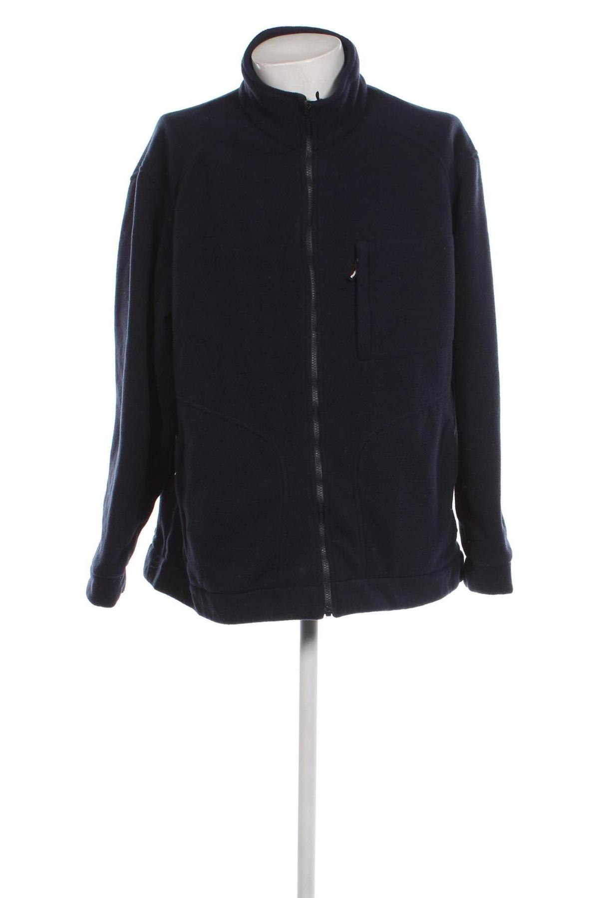 Ανδρικό μπουφάν fleece Pionier, Μέγεθος XXL, Χρώμα Μπλέ, Τιμή 12,25 €