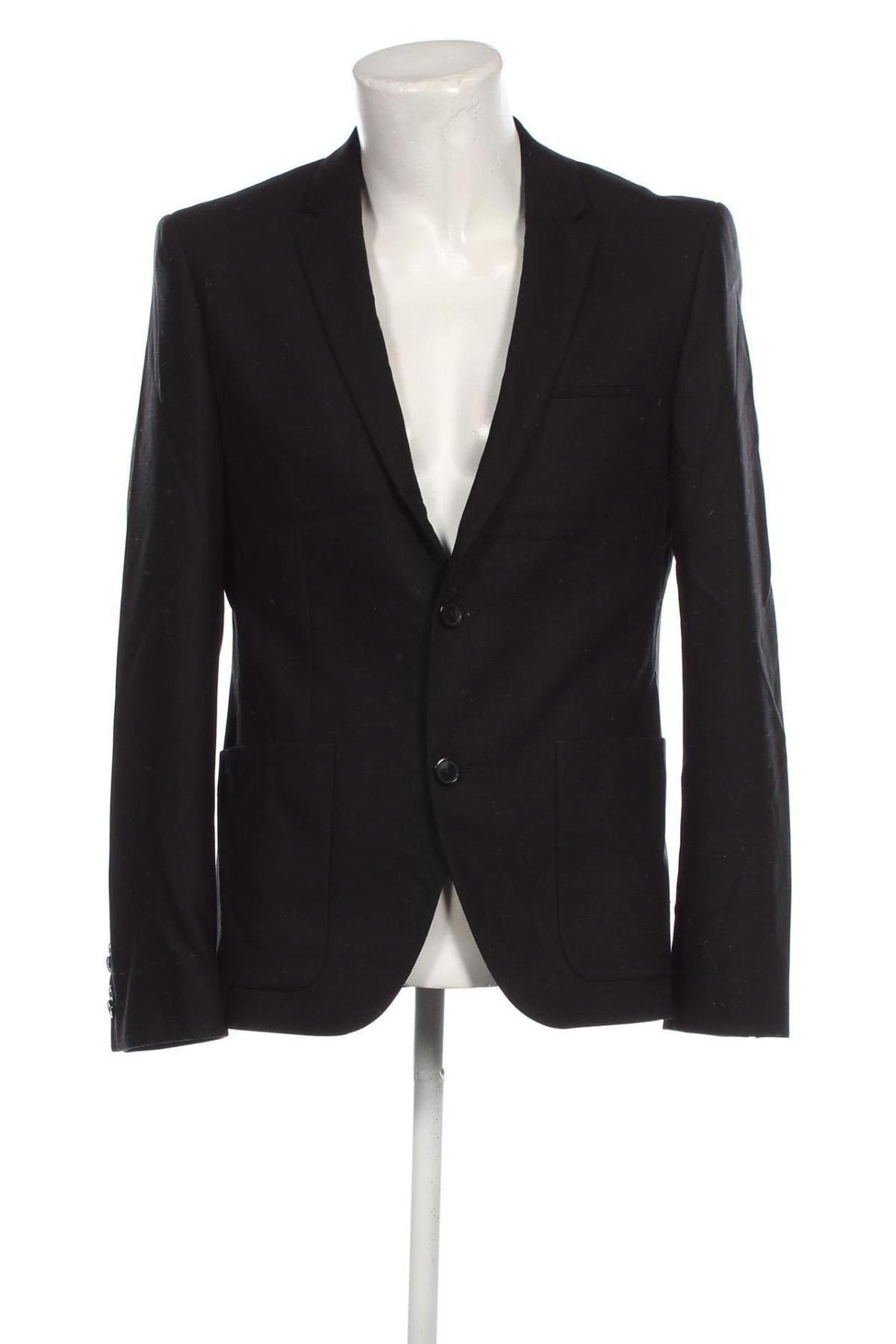 Ανδρικό σακάκι BOSS, Μέγεθος L, Χρώμα Μαύρο, Τιμή 139,79 €