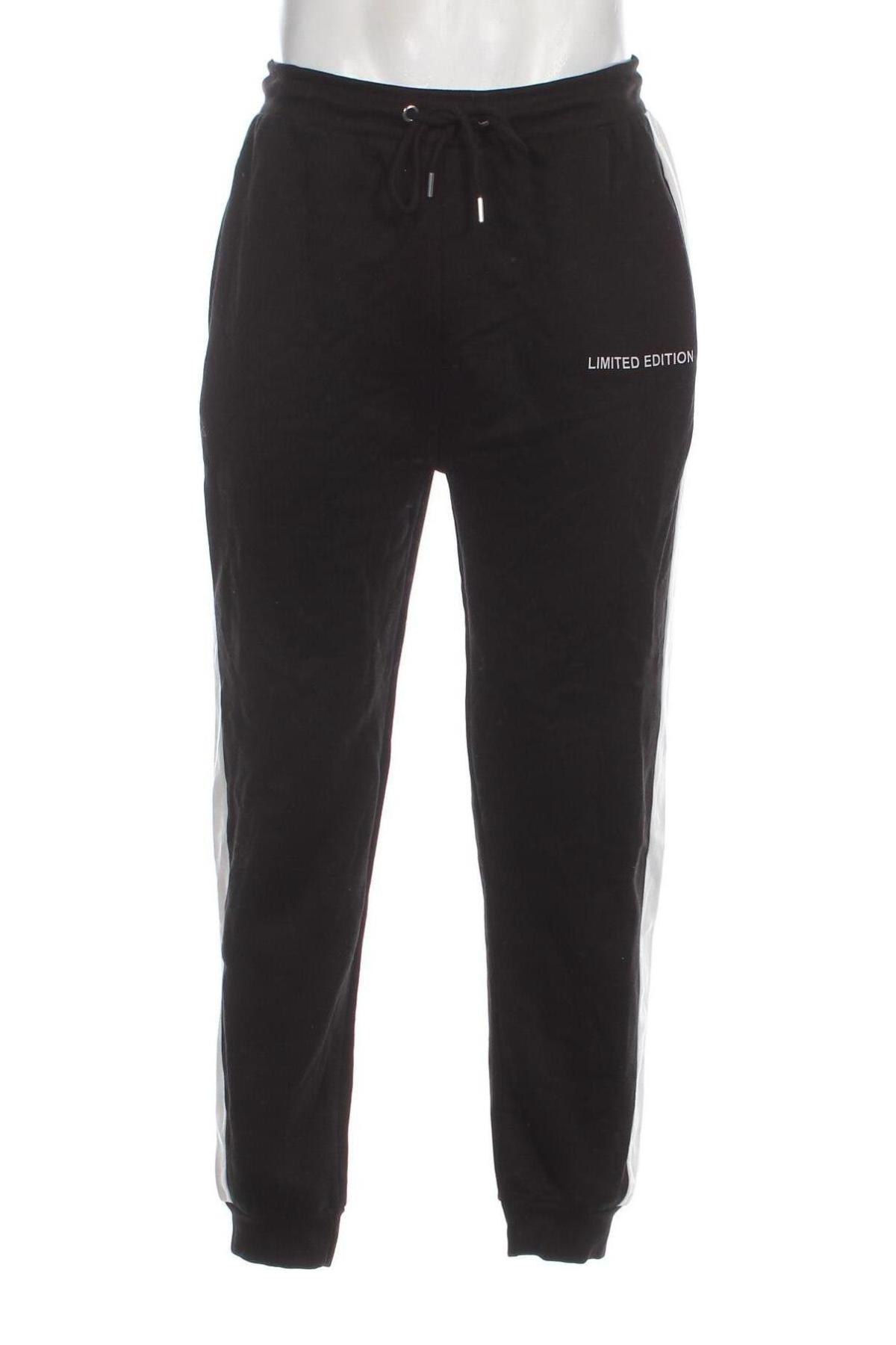 Pantaloni trening de bărbați Boohoo, Mărime L, Culoare Negru, Preț 151,32 Lei