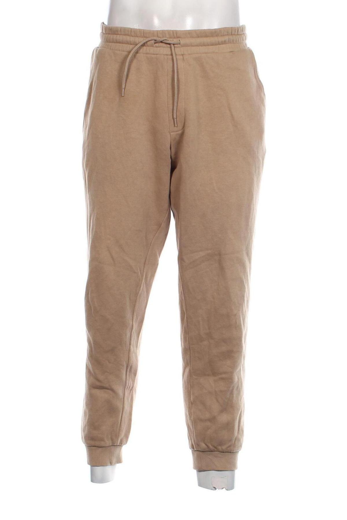 Ανδρικό αθλητικό παντελόνι Jack & Jones, Μέγεθος XL, Χρώμα  Μπέζ, Τιμή 12,37 €
