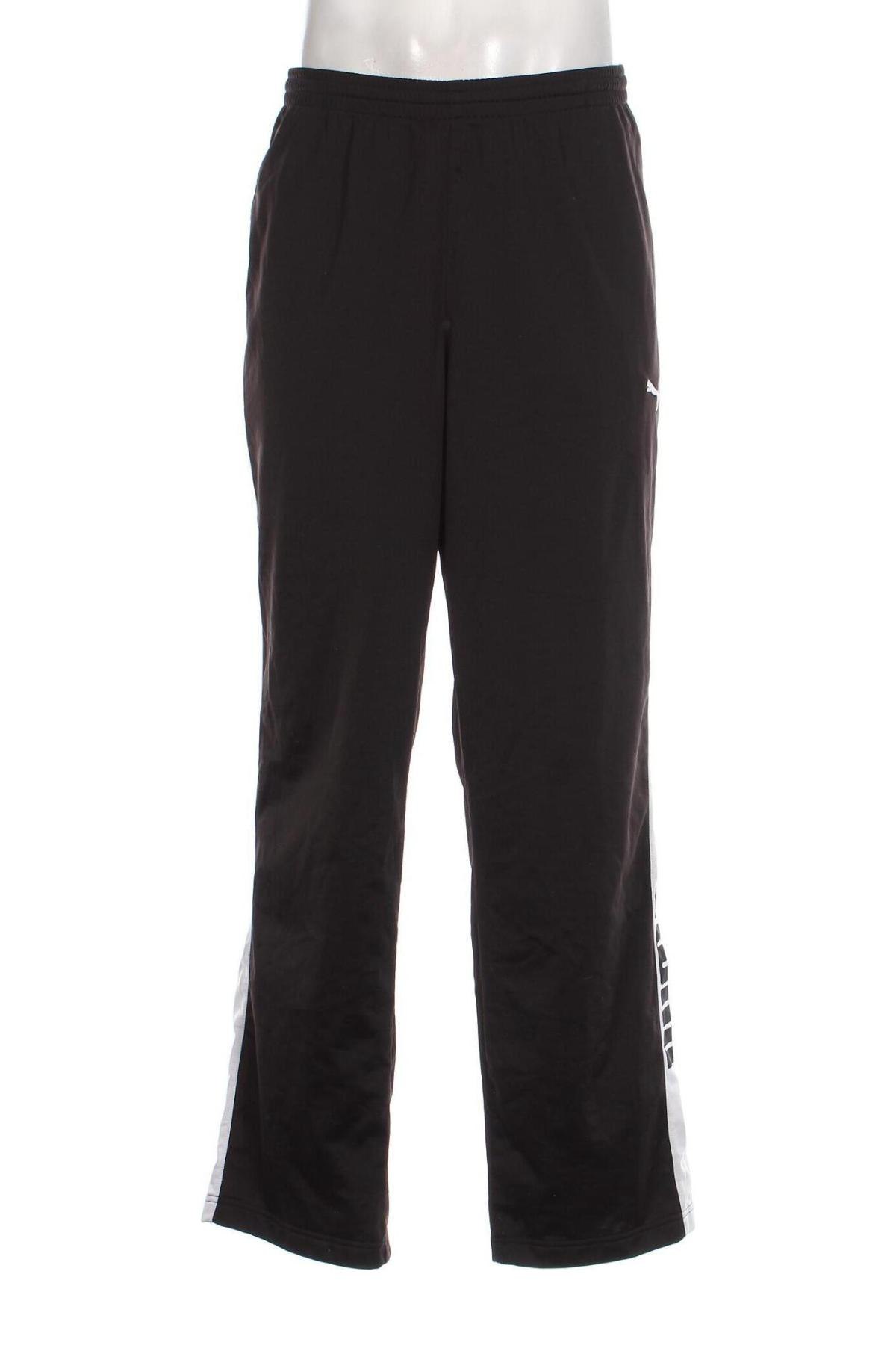 Pantaloni trening de bărbați PUMA, Mărime L, Culoare Negru, Preț 103,85 Lei