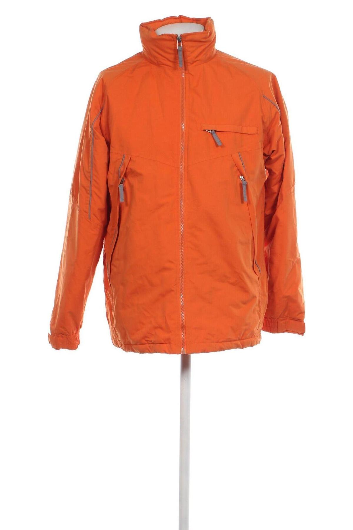 Ανδρικό μπουφάν, Μέγεθος L, Χρώμα Πορτοκαλί, Τιμή 14,90 €