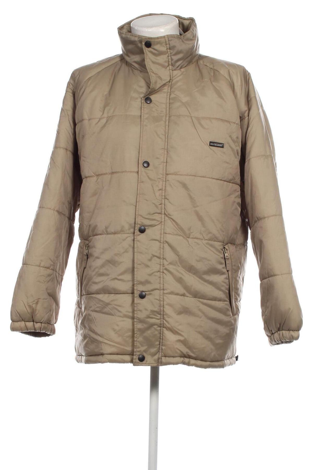 Herrenjacke, Größe L, Farbe Beige, Preis 13,99 €