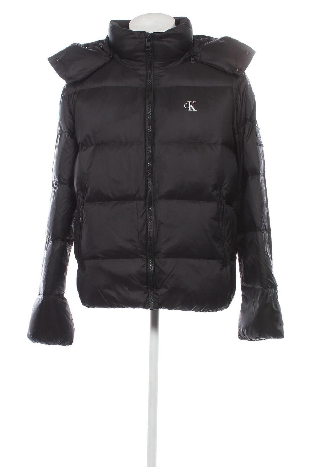 Herrenjacke Calvin Klein, Größe XL, Farbe Schwarz, Preis 118,07 €