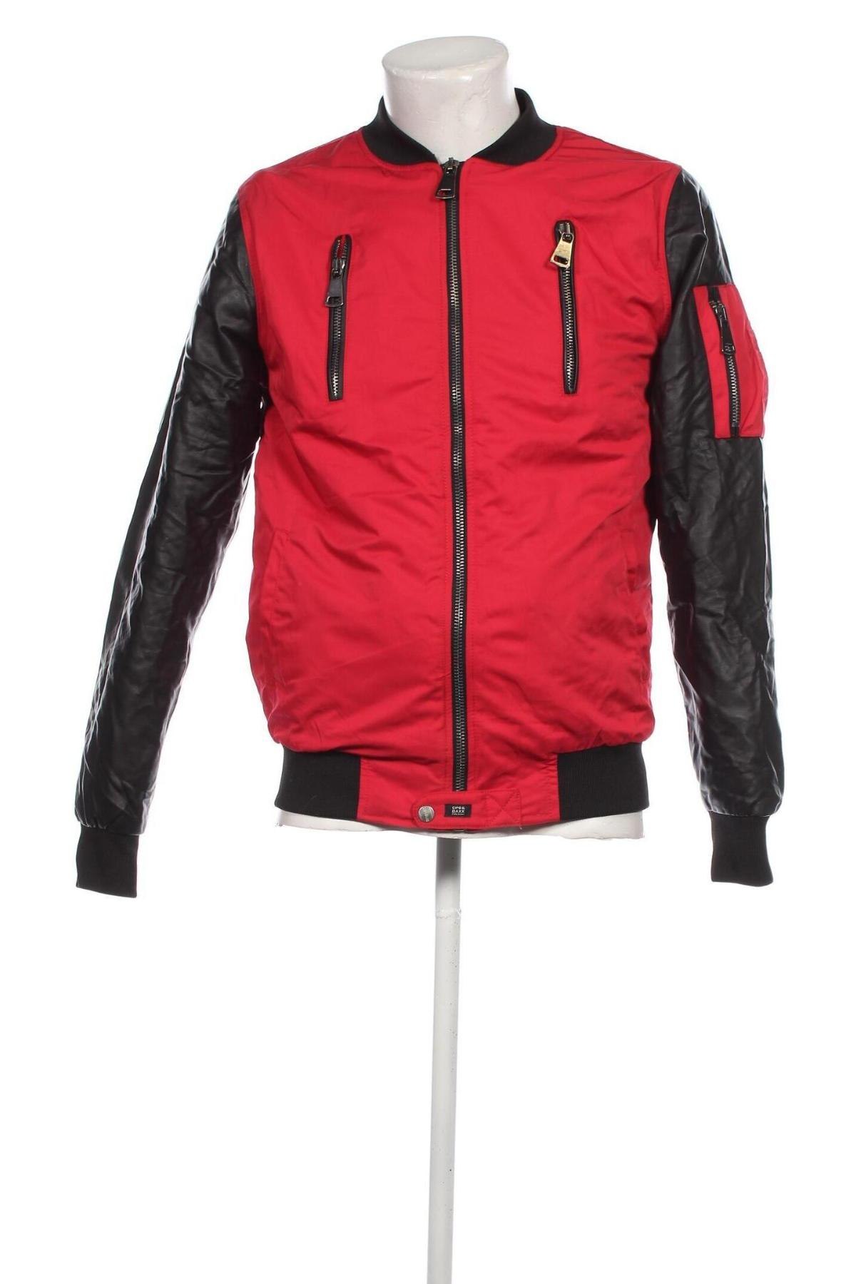 Pánská bunda  Cipo & Baxx, Velikost M, Barva Červená, Cena  1 642,00 Kč