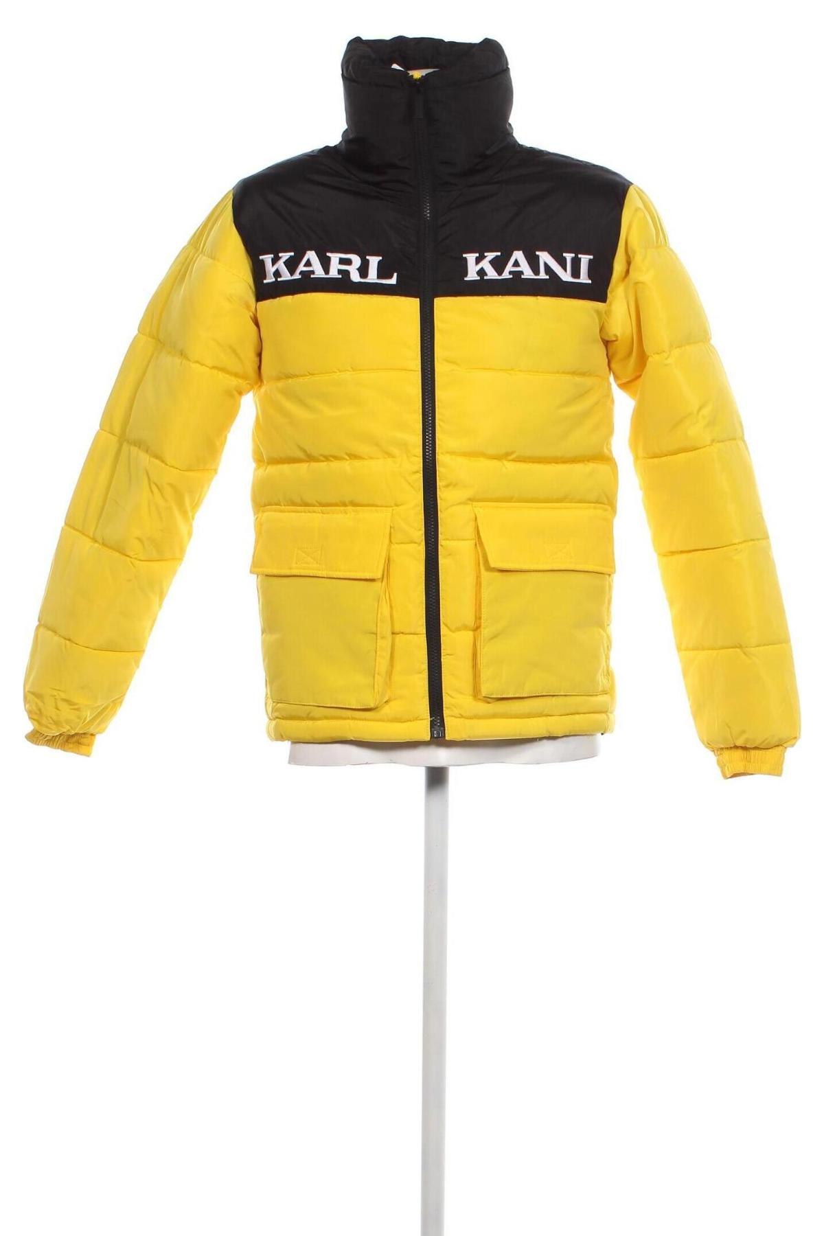 Мъжко яке Karl Kani, Размер XS, Цвят Жълт, Цена 53,39 лв.