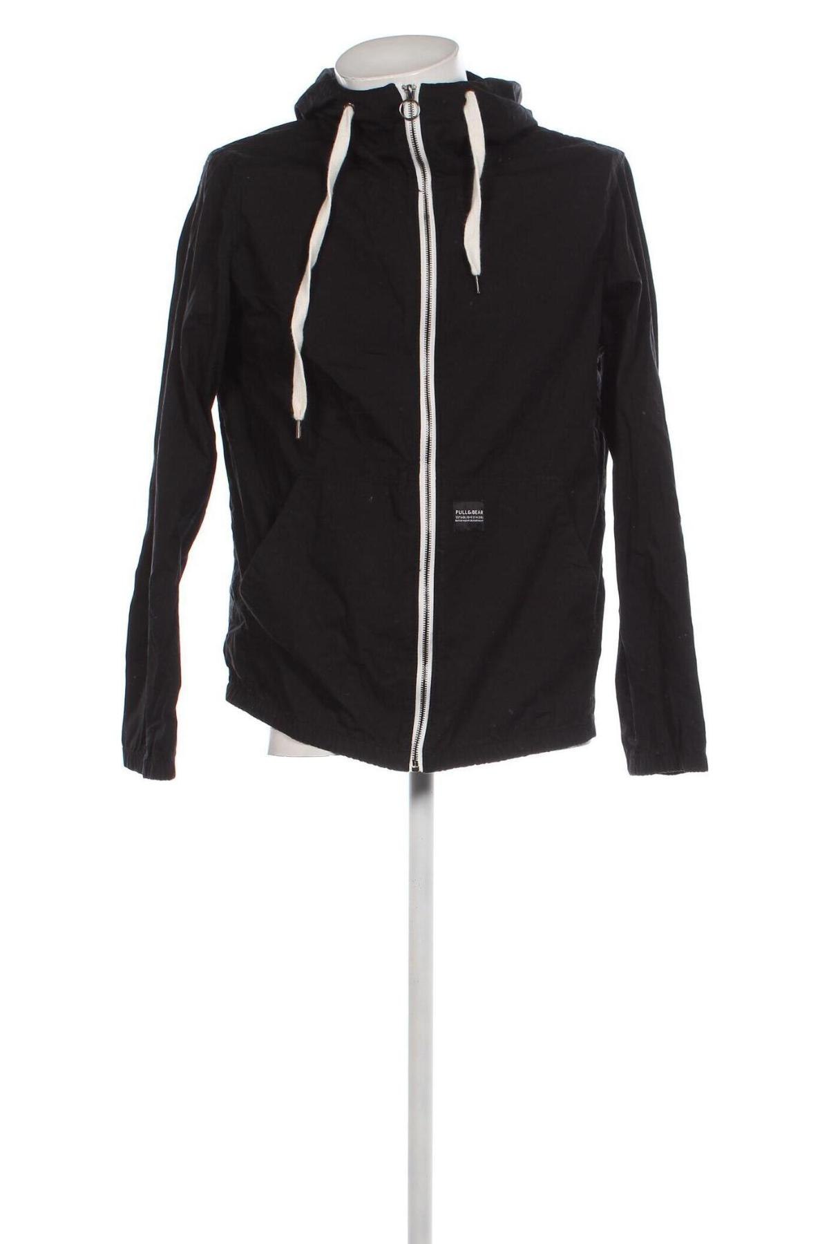 Herrenjacke Pull&Bear, Größe L, Farbe Schwarz, Preis € 13,36