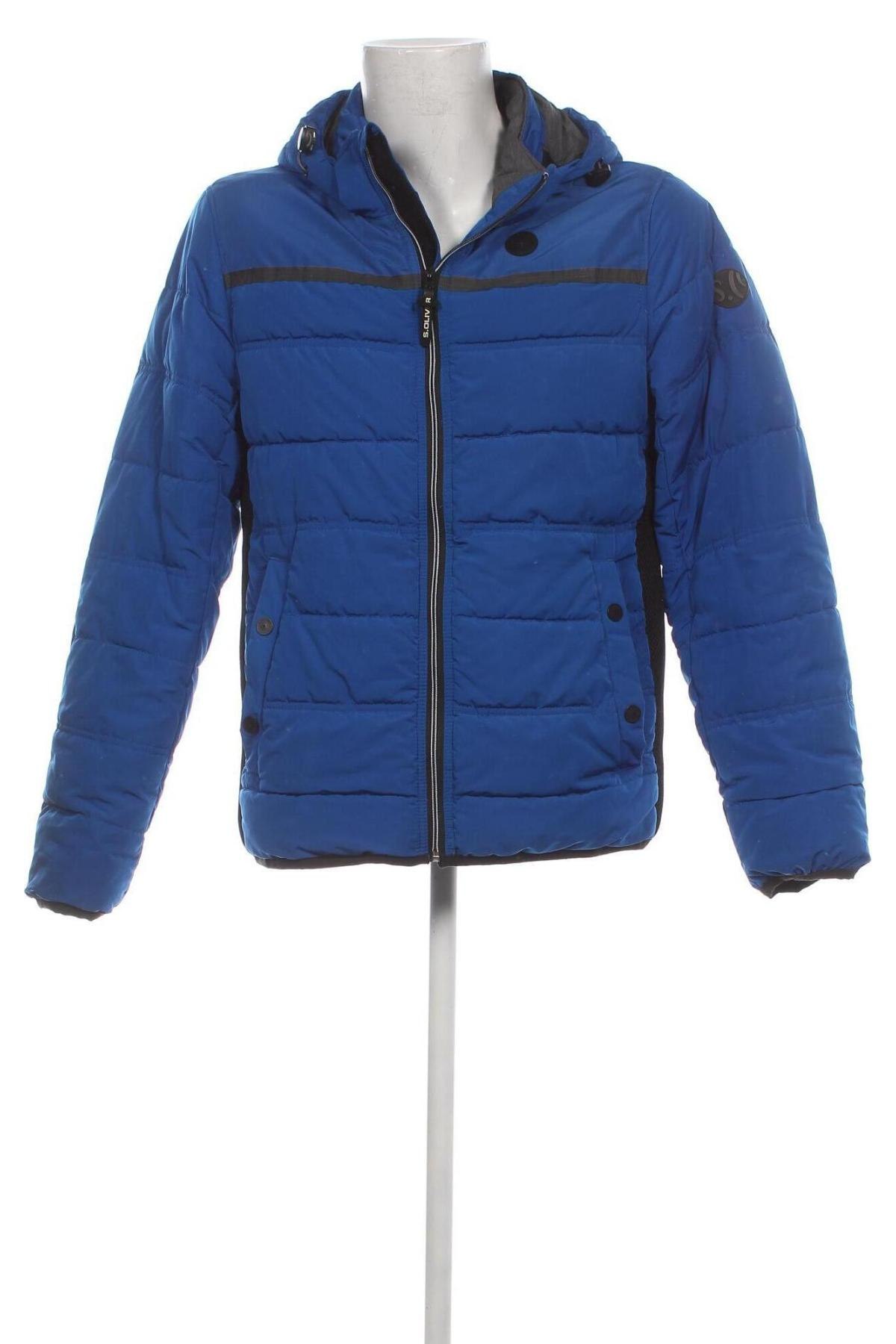 Pánska bunda  S.Oliver, Veľkosť M, Farba Modrá, Cena  23,36 €