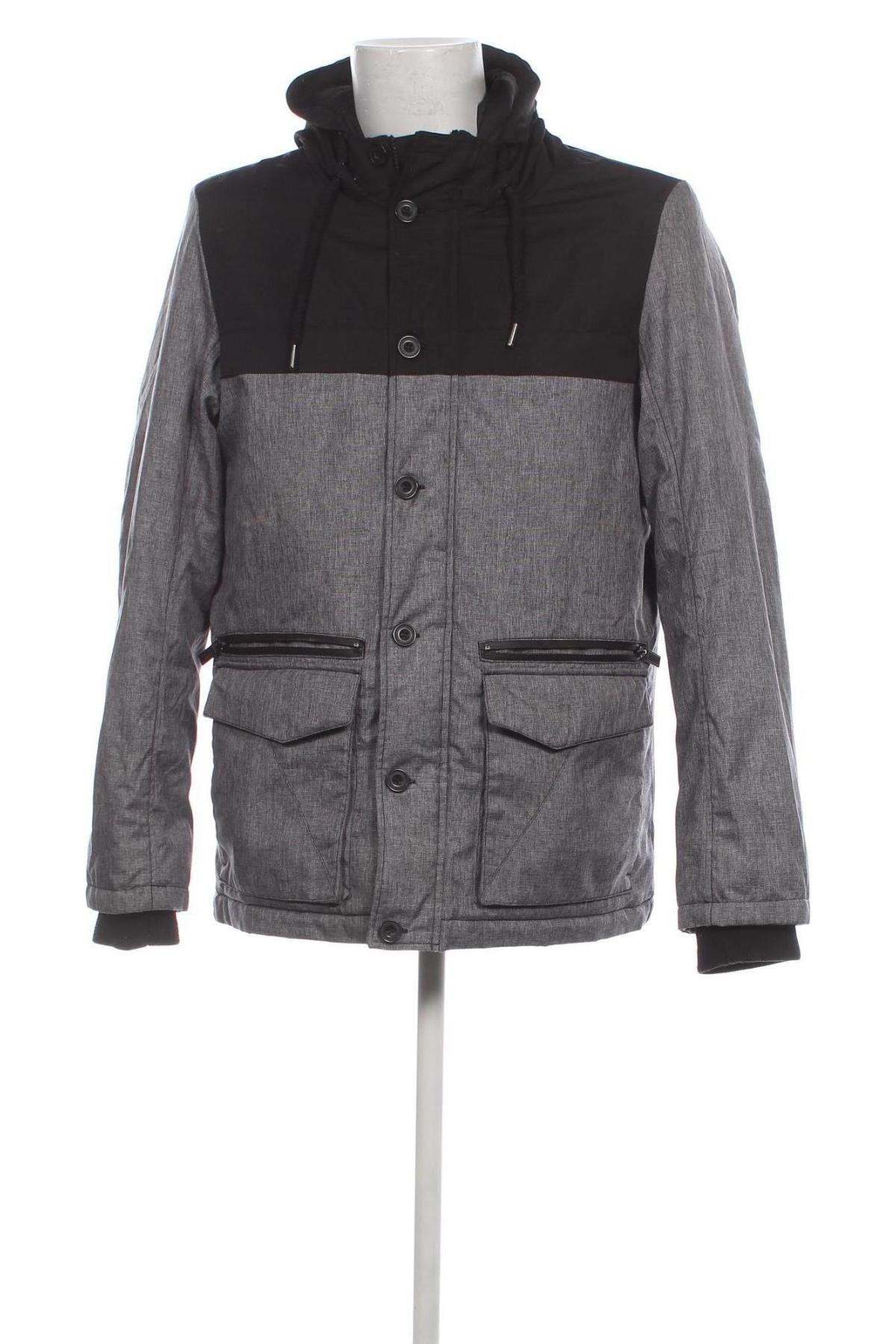 Herrenjacke Stitch & Soul, Größe M, Farbe Grau, Preis € 14,93