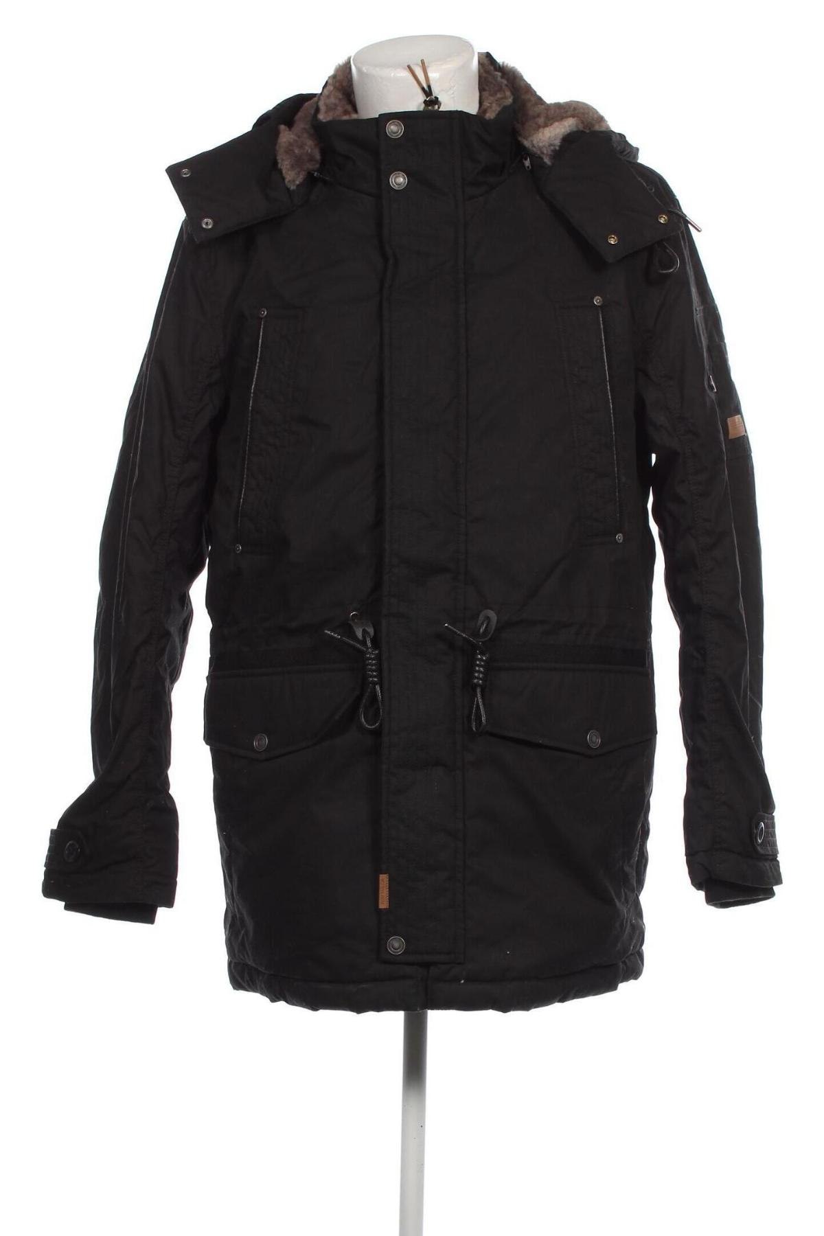 Ανδρικό μπουφάν Tom Tailor, Μέγεθος XL, Χρώμα Μαύρο, Τιμή 59,10 €