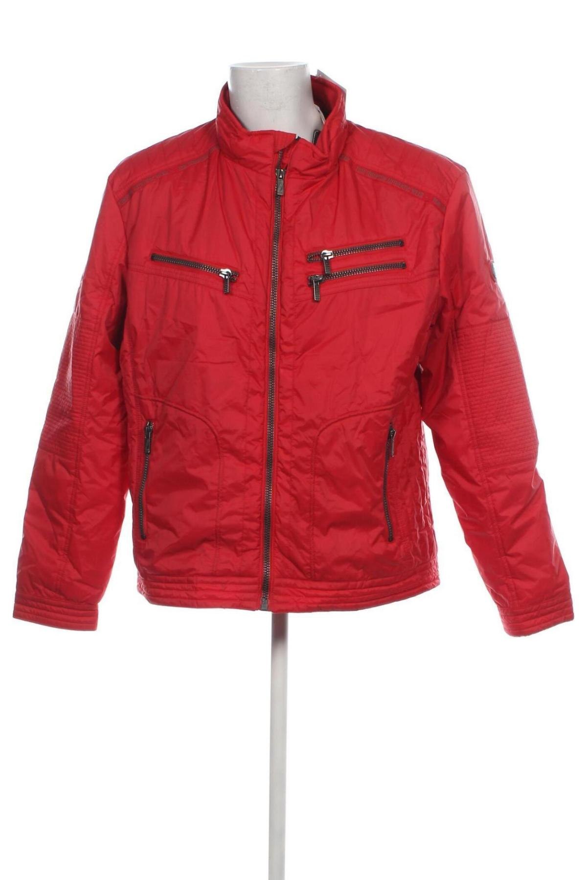 Ανδρικό μπουφάν Tom Tompson, Μέγεθος L, Χρώμα Κόκκινο, Τιμή 57,53 €