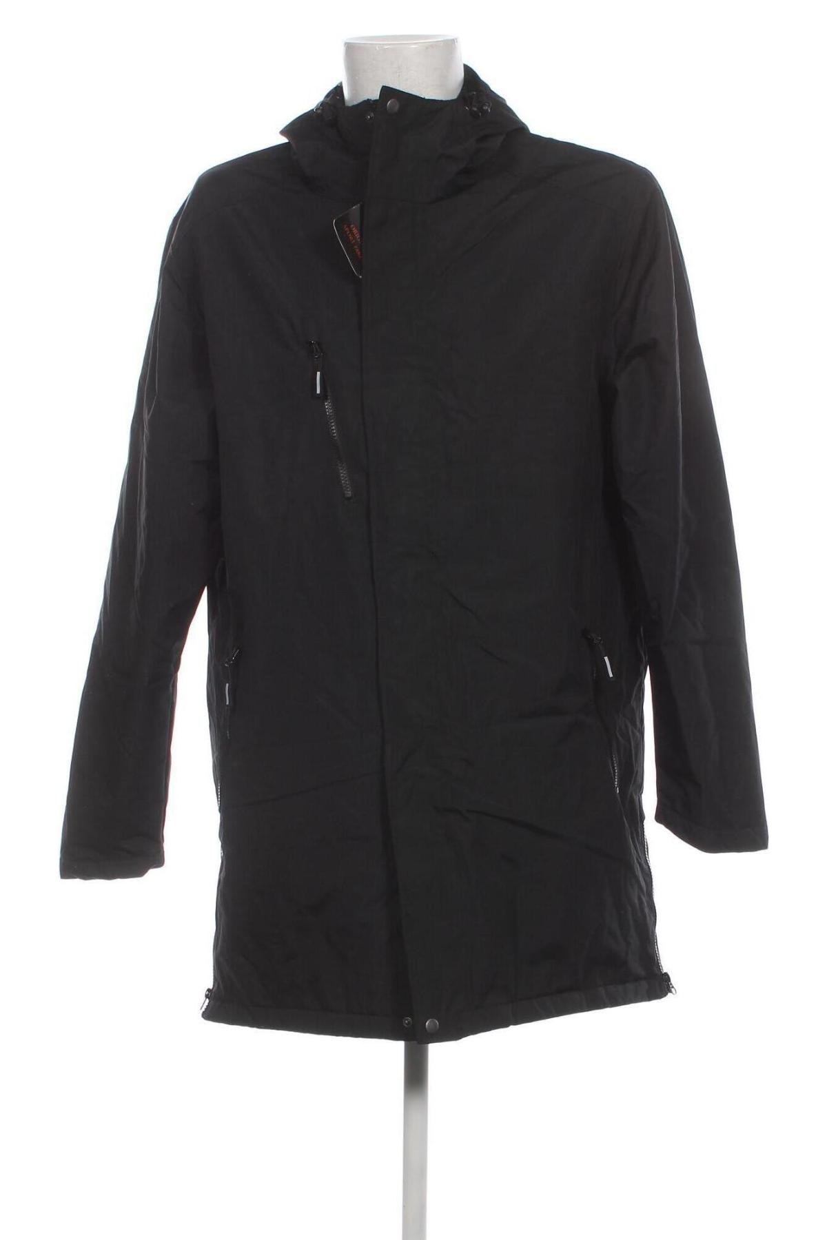 Ανδρικό μπουφάν Tracker, Μέγεθος XL, Χρώμα Μαύρο, Τιμή 11,23 €