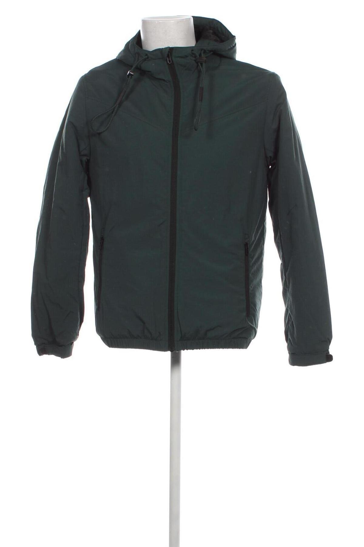 Ανδρικό μπουφάν Urban Classics, Μέγεθος XS, Χρώμα Πράσινο, Τιμή 32,16 €