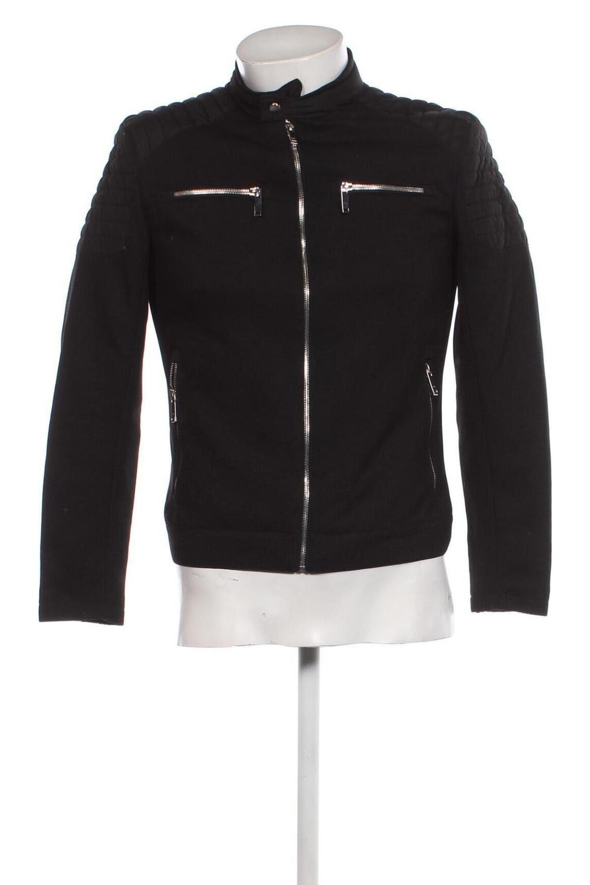 Herrenjacke Zara, Größe S, Farbe Schwarz, Preis 28,53 €